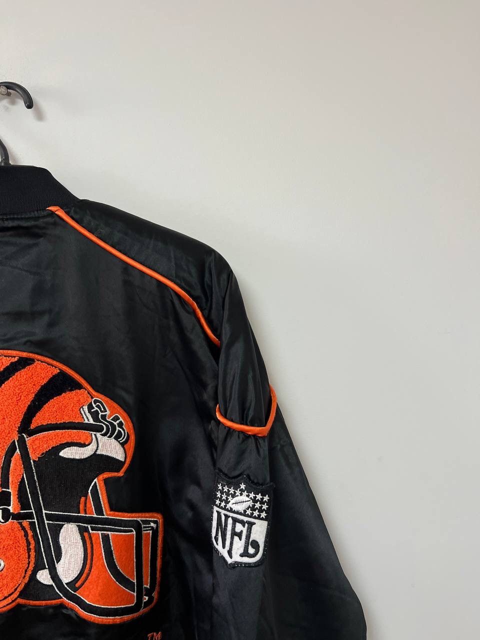 Other Vintage 90s Cincinnati Bengals Bomber Jacket Nfl Campri S/M Size US M / EU 48-50 / 2 - 7 Thumbnail