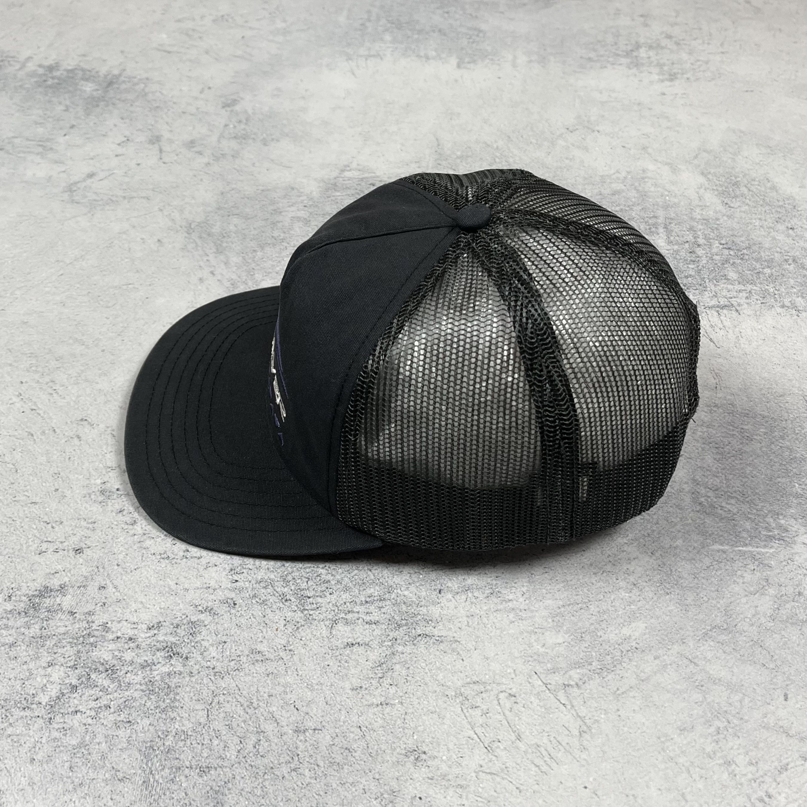 Quiksilver Quicksilver Y2K Surf Big Logo Retro Trucker Cap Size ONE SIZE - 4 Thumbnail