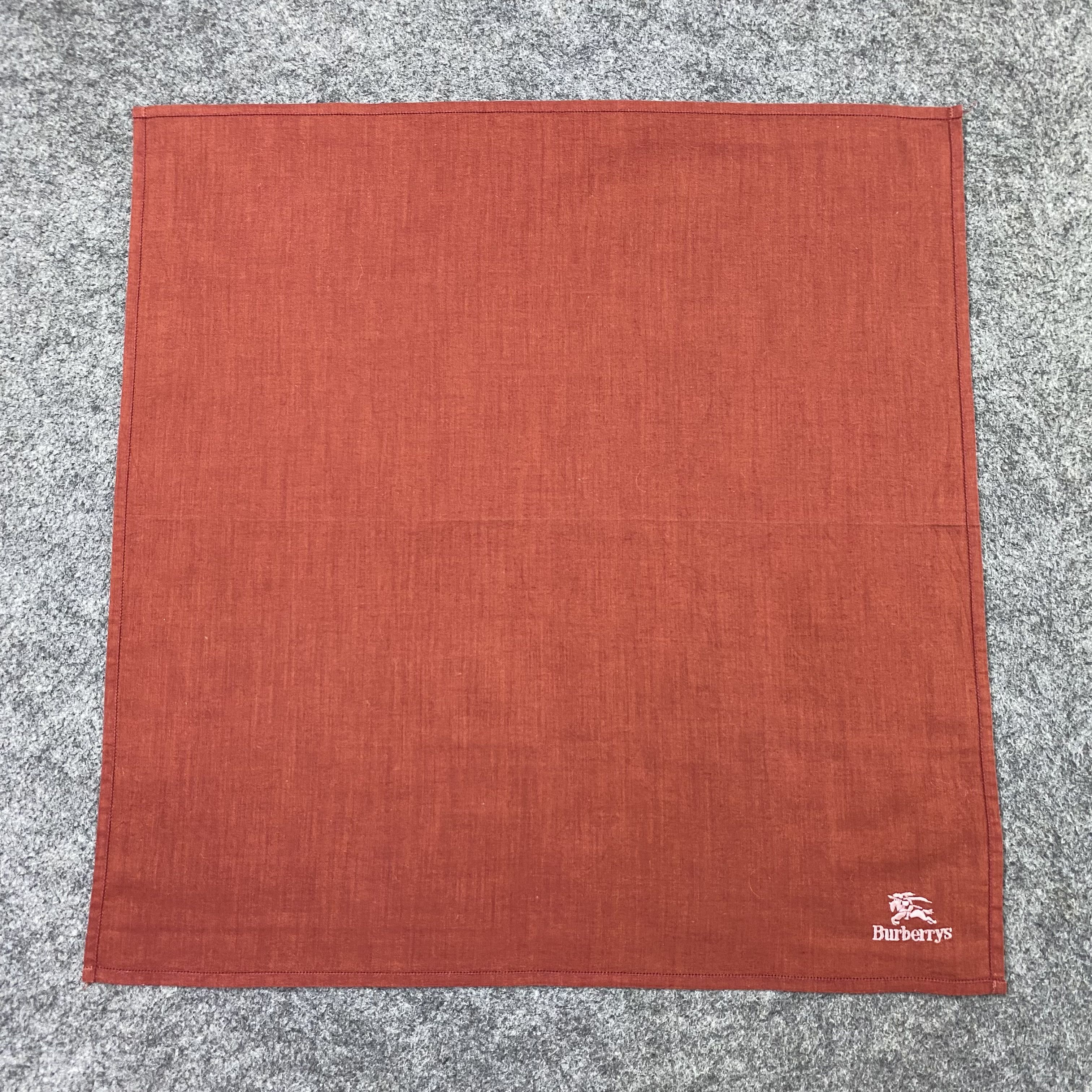 Burberry Vintage Burberry Handkerchief / Bandana / Neckerchief-B2205 Size ONE SIZE - 3 Thumbnail