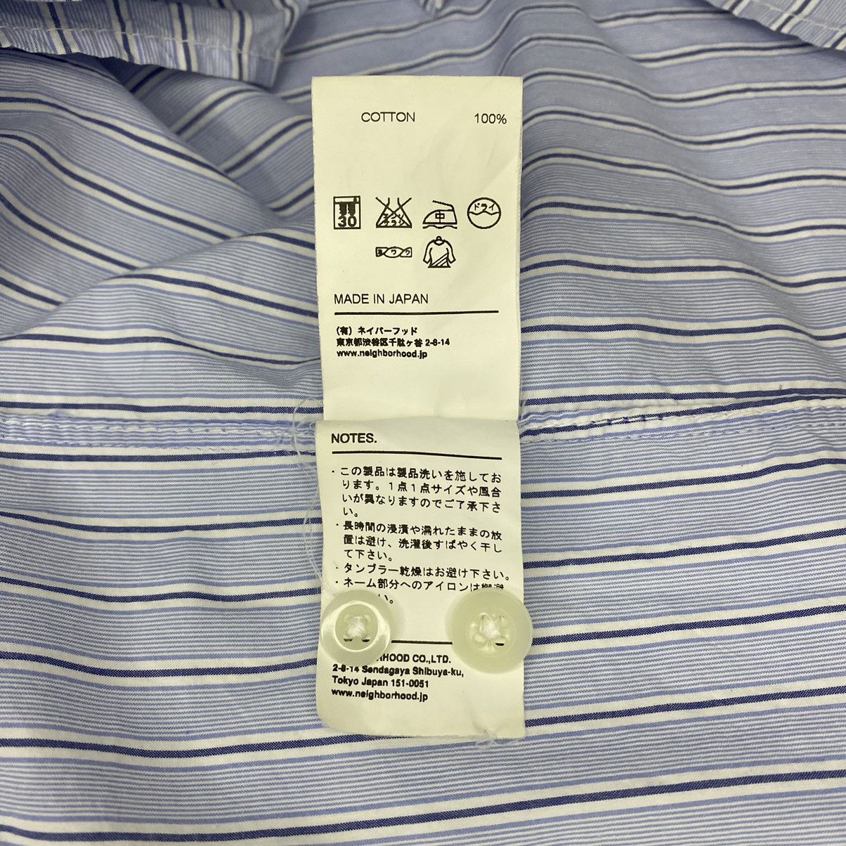 Neighborhood Neighborhood Chinese Collar Stripe Shirt Size US M / EU 48-50 / 2 - 7 Thumbnail