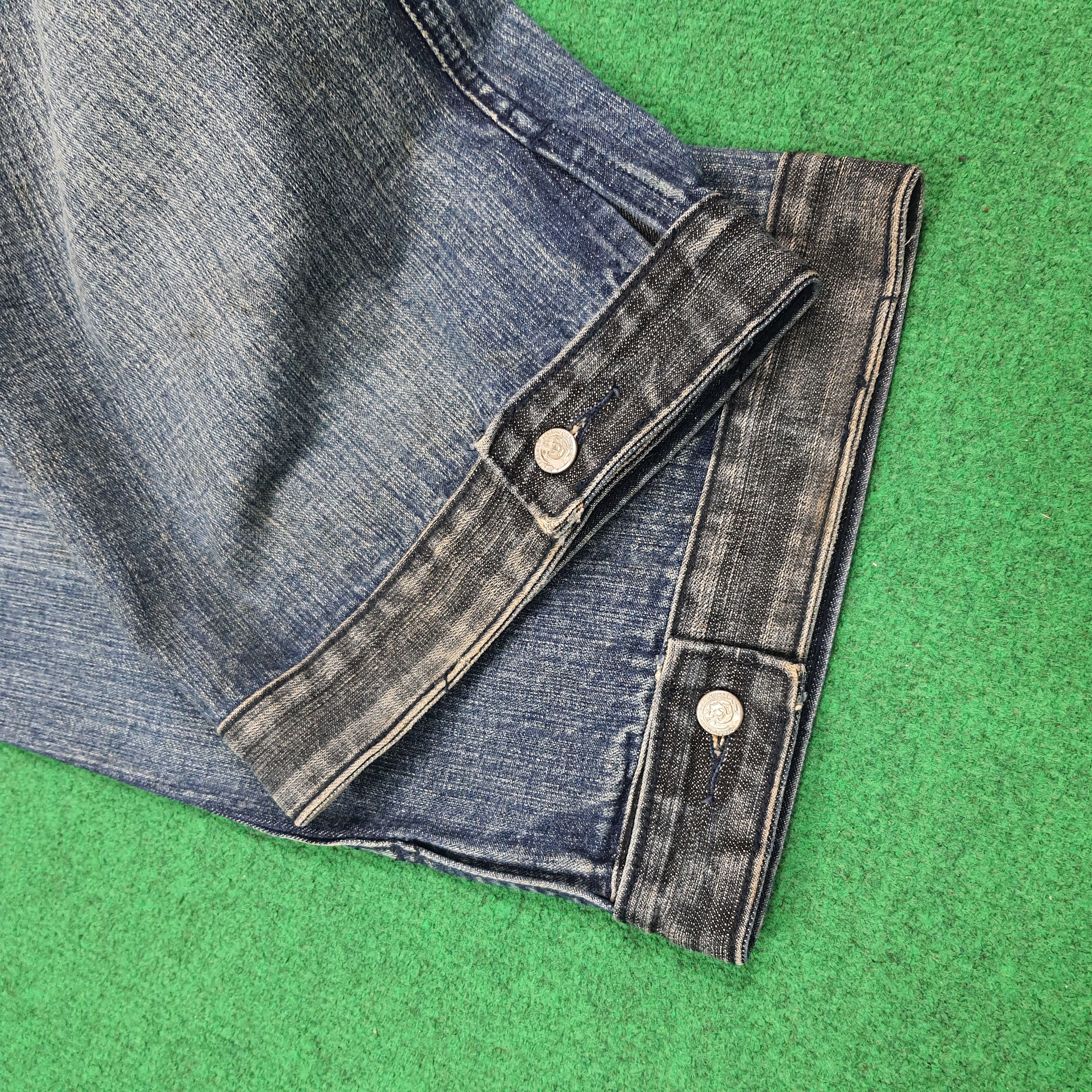 Diesel Vintage Diesel Industry Rabox Panelled Jeans GRUNGE C297N21 Size US 34 / EU 50 - 6 Thumbnail