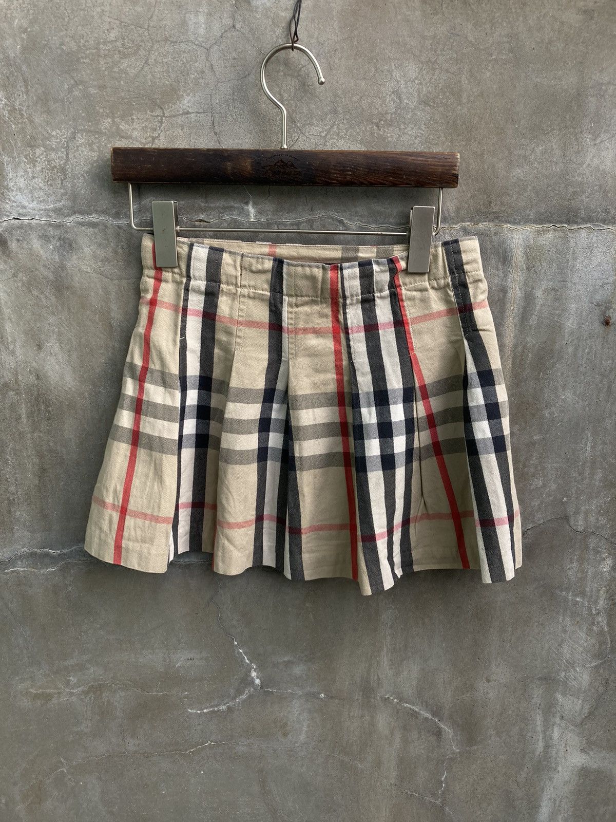 Burberry Plaid Mini Skirt Size 26" / US 2 / IT 38 - 5 Thumbnail