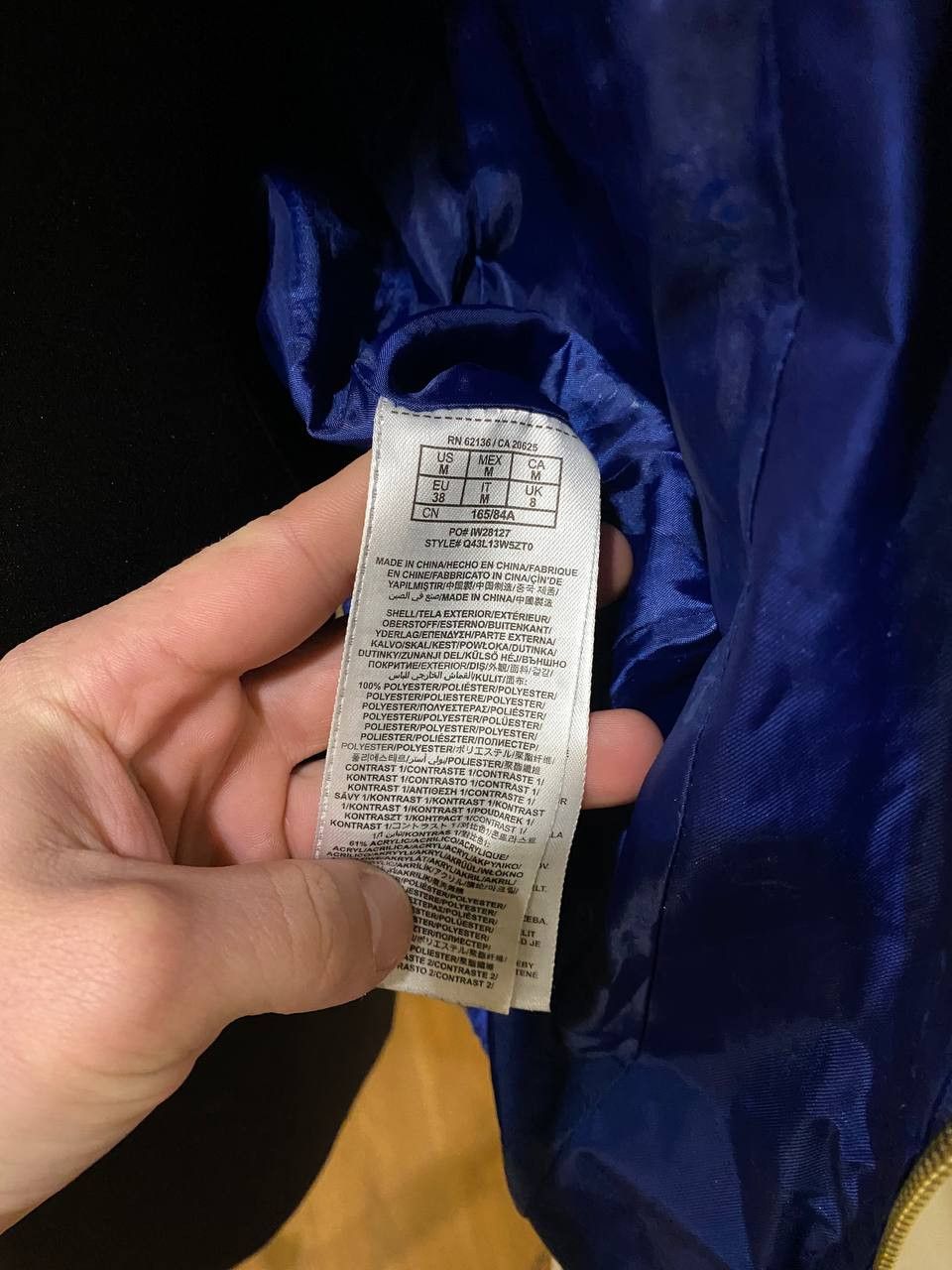Guess blue Guess Los Angeles puffer jacket, size M/M. Size M / US 6-8 / IT 42-44 - 10 Thumbnail