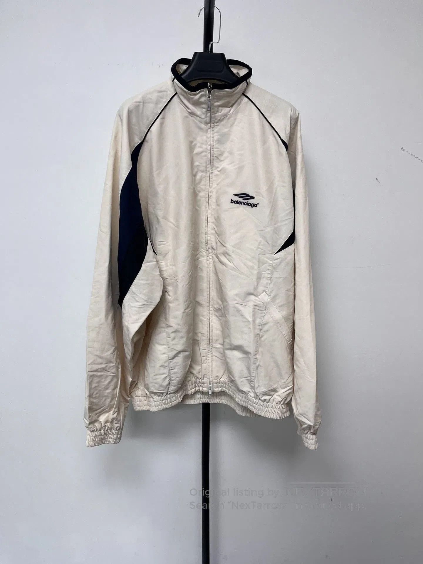 Balenciaga Balenciaga Logo Print Colorblock Oversized Jacket. Size US XS / EU 42 / 0 - 1 Thumbnail