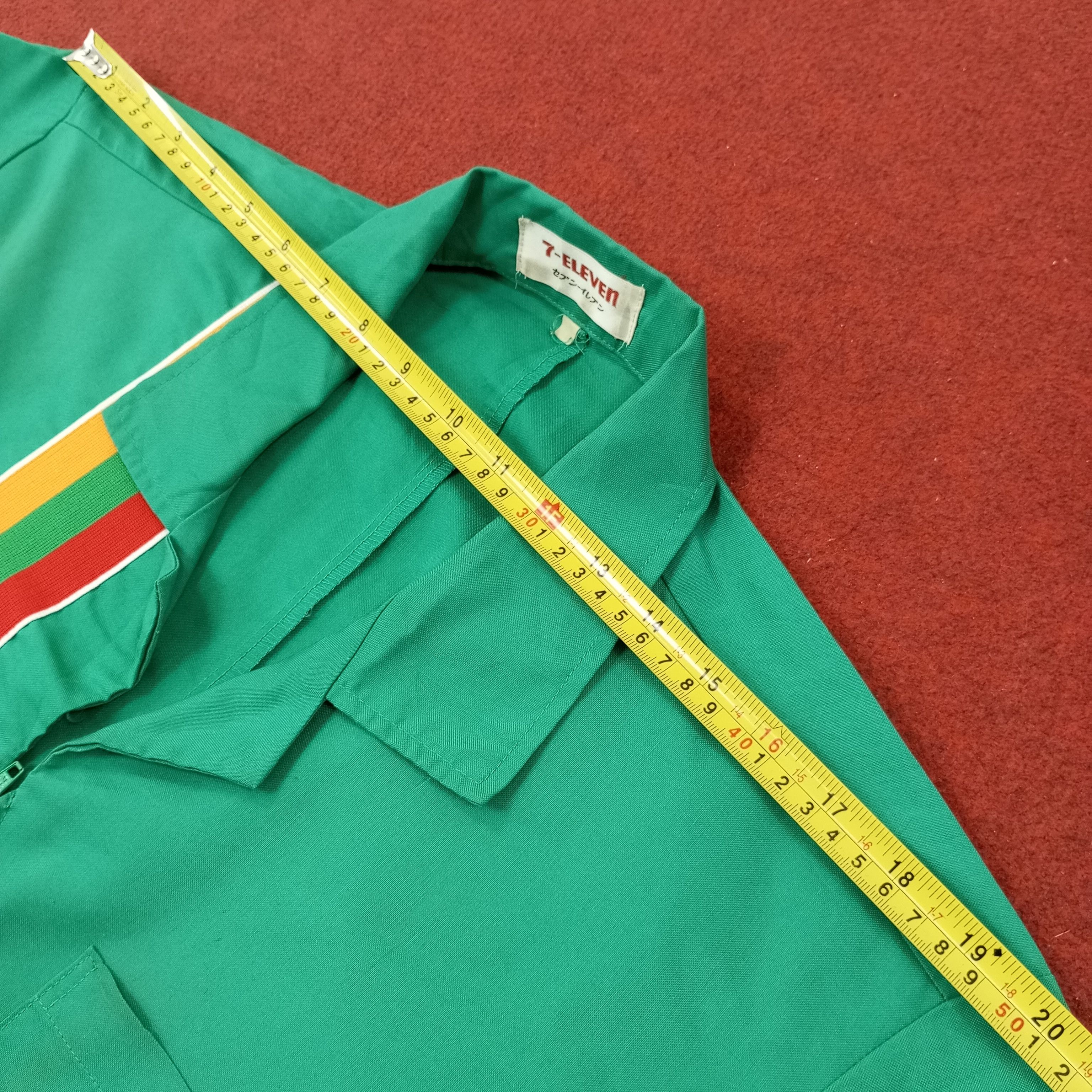 Vintage 7 Eleven Workwear Uniform Jacket c239n80 Size US L / EU 52-54 / 3 - 10 Thumbnail