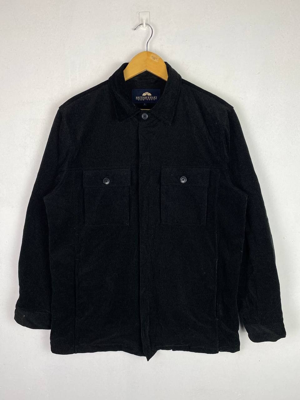 Japanese Brand british khaki new york corduroy jacket nice design Size US L / EU 52-54 / 3 - 1 Thumbnail