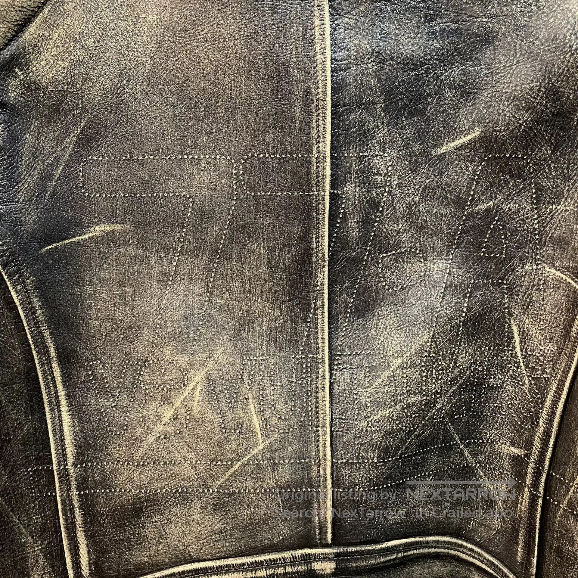 LVC Levi's Vintage Motorcycle Leather Jacket. Size US M / EU 48-50 / 2 - 8 Thumbnail