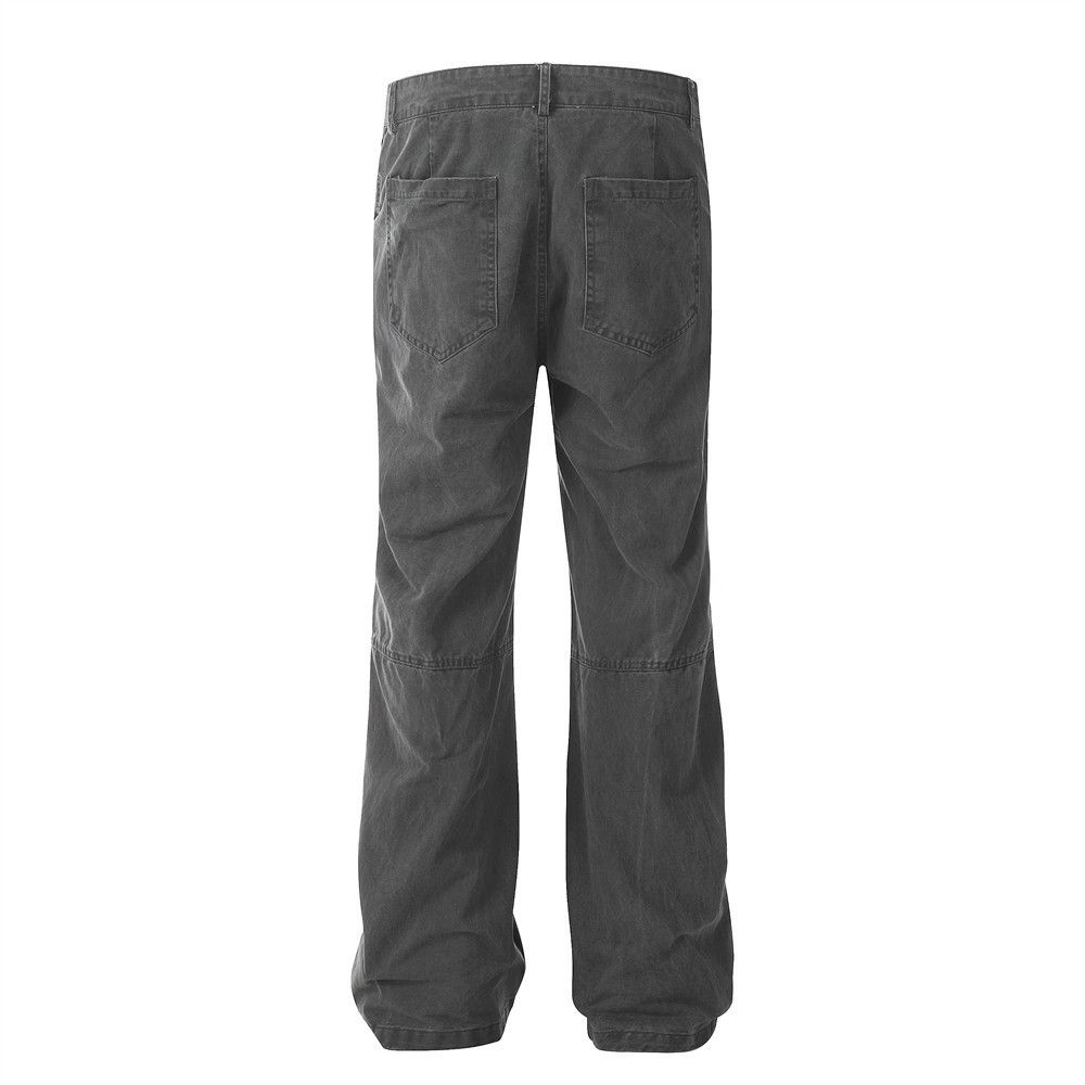 Japanese Brand × Jean American retro washed flared distressed jeans for men y2k Size US 32 / EU 48 - 2 Thumbnail