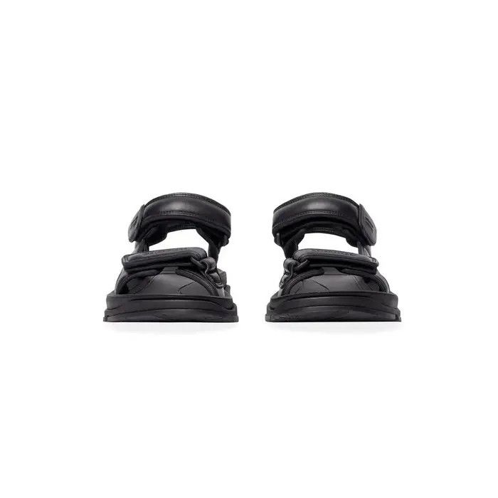 Balenciaga o1tr1nto0526 Tourist Sandals in Black Size US 5 / IT 35 - 2 Thumbnail