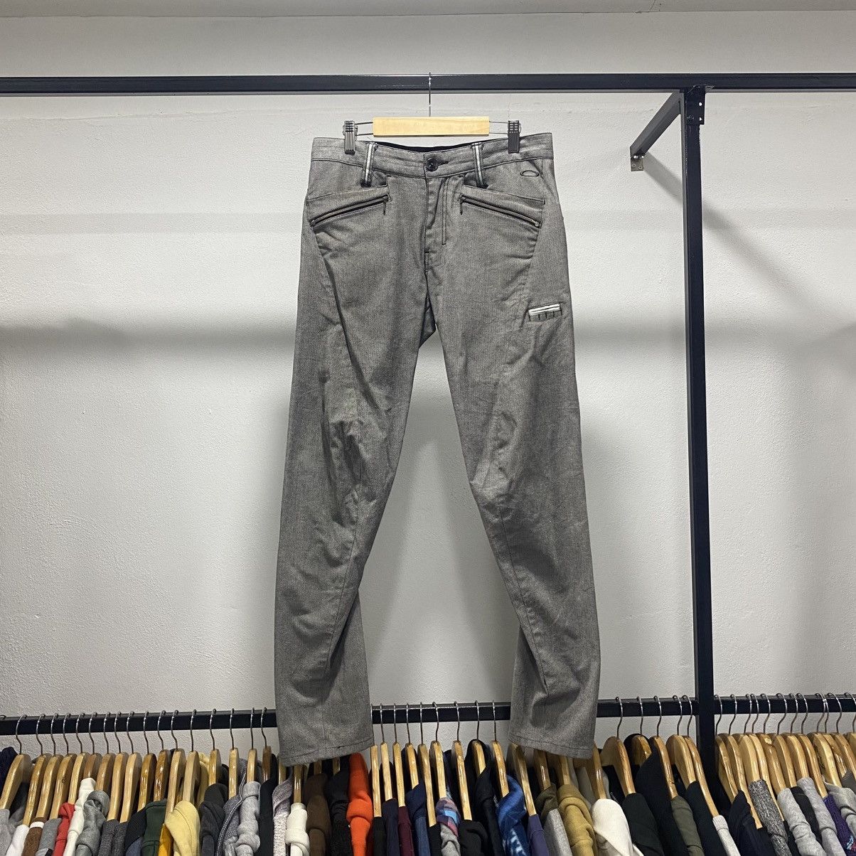 Oakley × Vintage Sickkk☠️Oakley Curved Leg Skull Pants Size US 31 - 1 Thumbnail