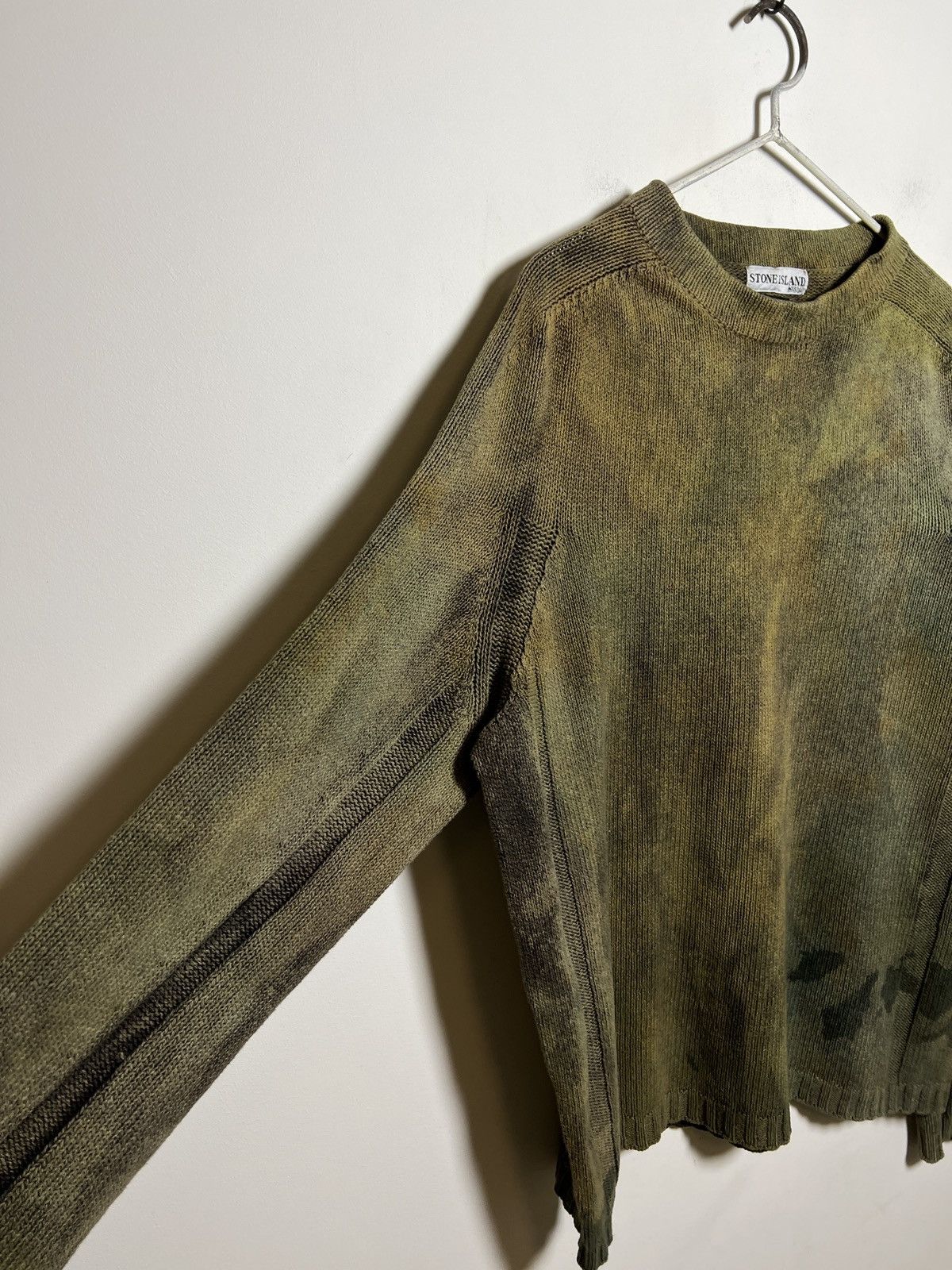 Stone Island stone island y2k painters sweater 1/1 vintage Size US XL / EU 56 / 4 - 13 Thumbnail