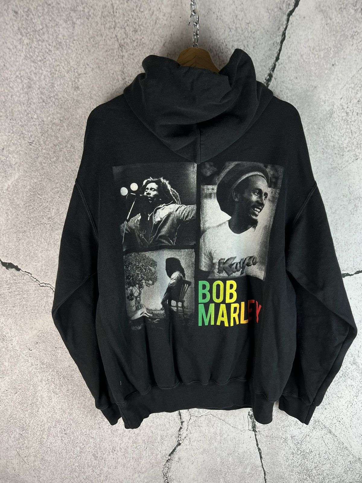 Bob Marley Vintage Bob Marley Hoodie Size US L / EU 52-54 / 3 - 2 Thumbnail
