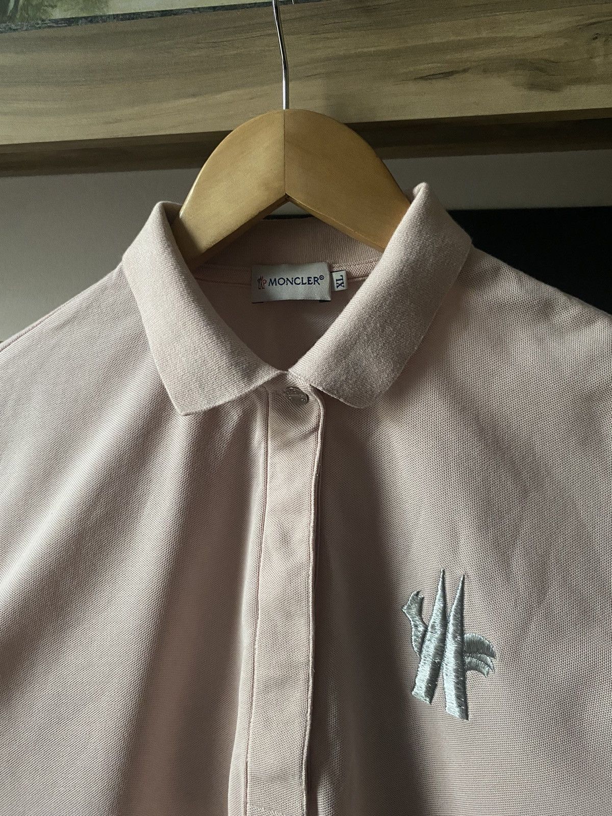 Moncler RARE Moncler Big Logo T Shirt Size XL / US 12-14 / IT 48-50 - 3 Thumbnail