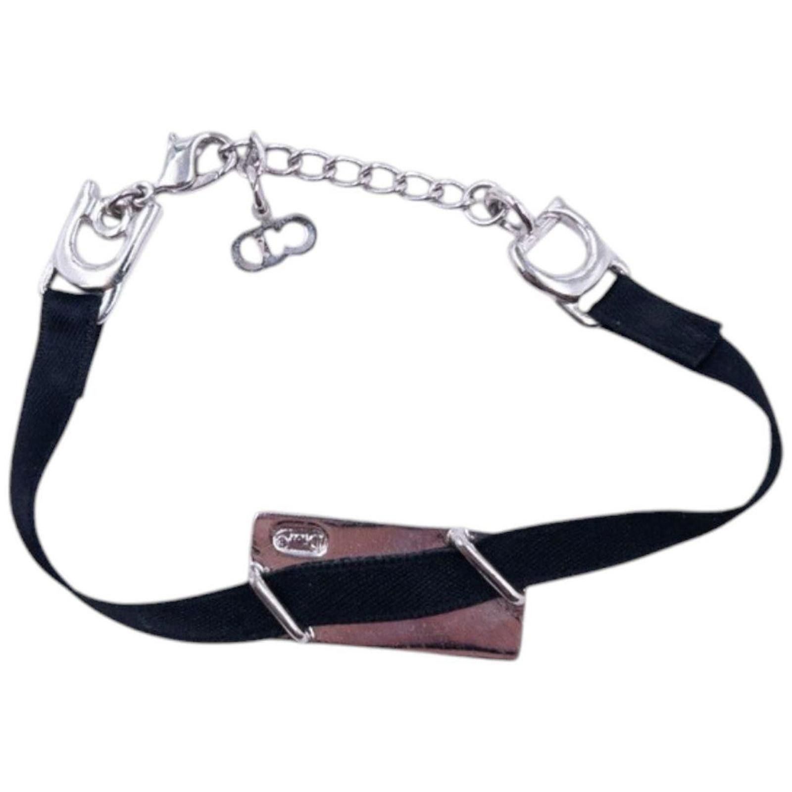 Dior Vintage Dior Licence Plate Ribbon Bracelet Size ONE SIZE - 2 Thumbnail