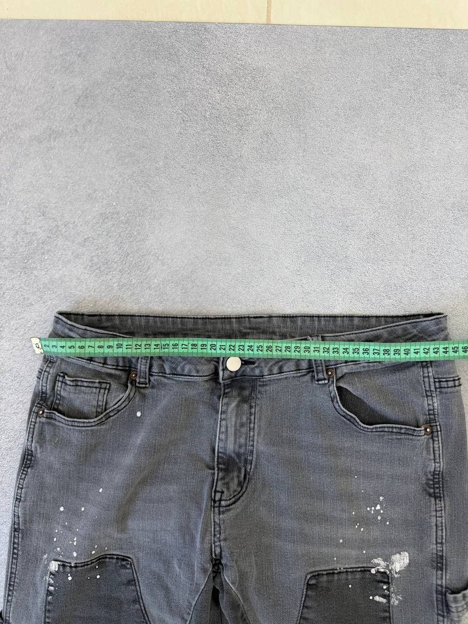 Tornado Mart Rare Japanese flared crazy pattern flared jeans tornado mart Size US 32 / EU 48 - 13 Thumbnail