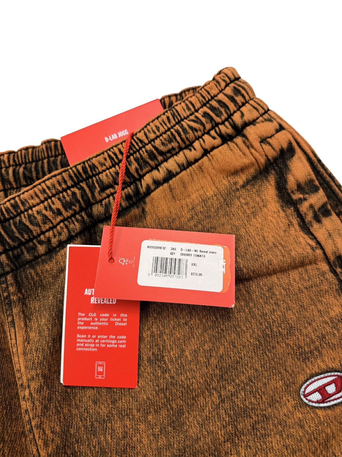 Diesel 🔥375$ Diesel D-Lab-Ne Sweat Jeans/Diesel Denim Track Pants Size US 36 / EU 52 - 7 Thumbnail