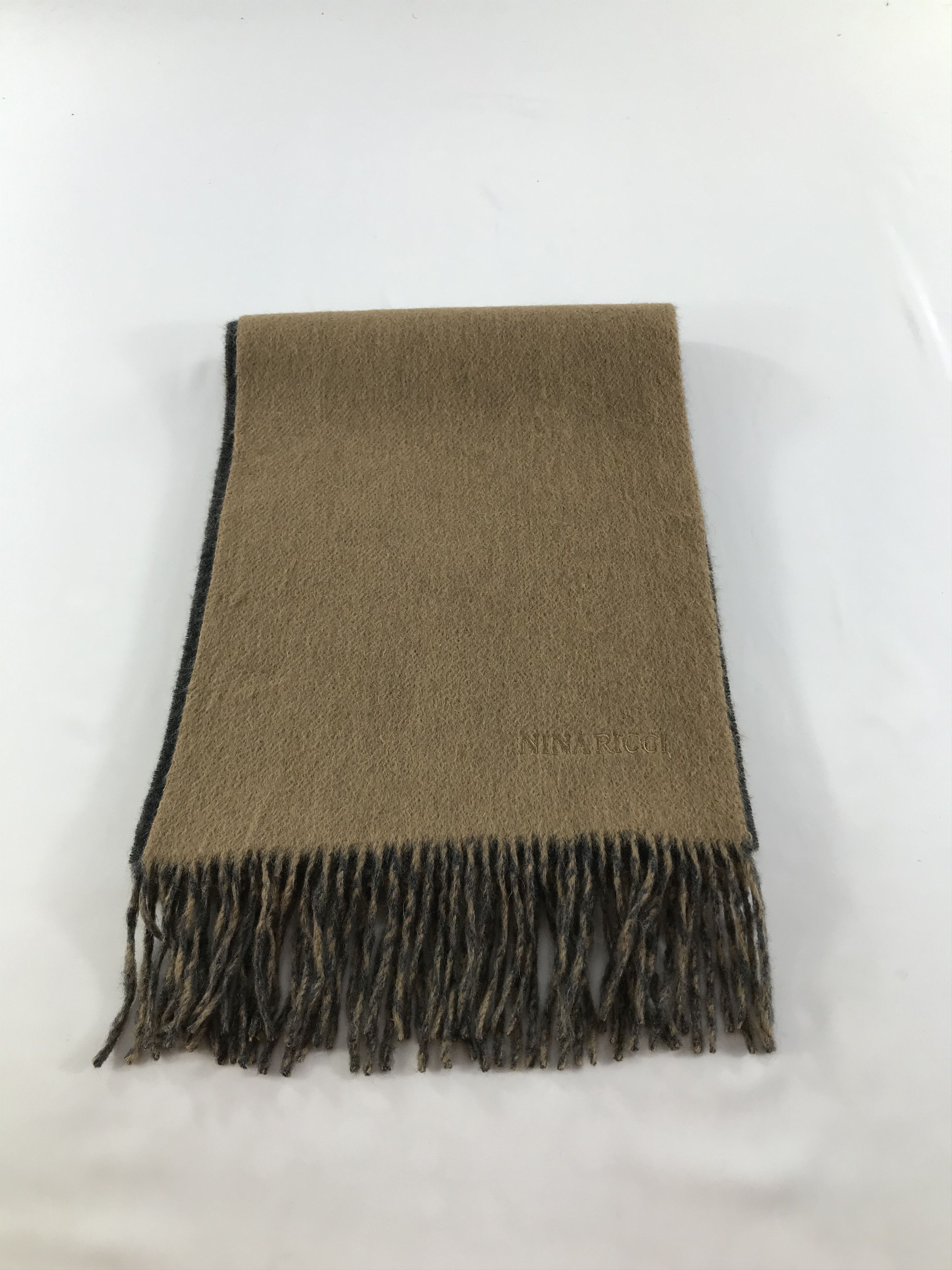 Nina Ricci Nina Ricci Cashmere Scarf Muffler Neckgear Neck Warmer V69 Size ONE SIZE - 2 Thumbnail