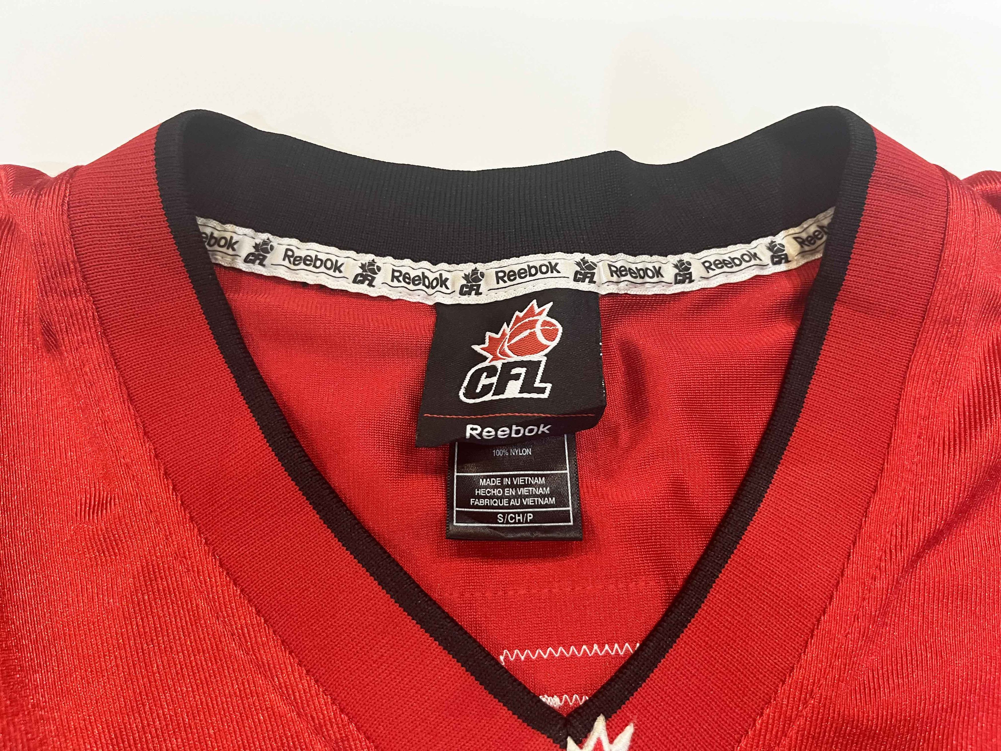 Reebok Reebok CFL Calgary Stampeders BURRIS #1 Football Jersey Size US S / EU 44-46 / 1 - 3 Thumbnail
