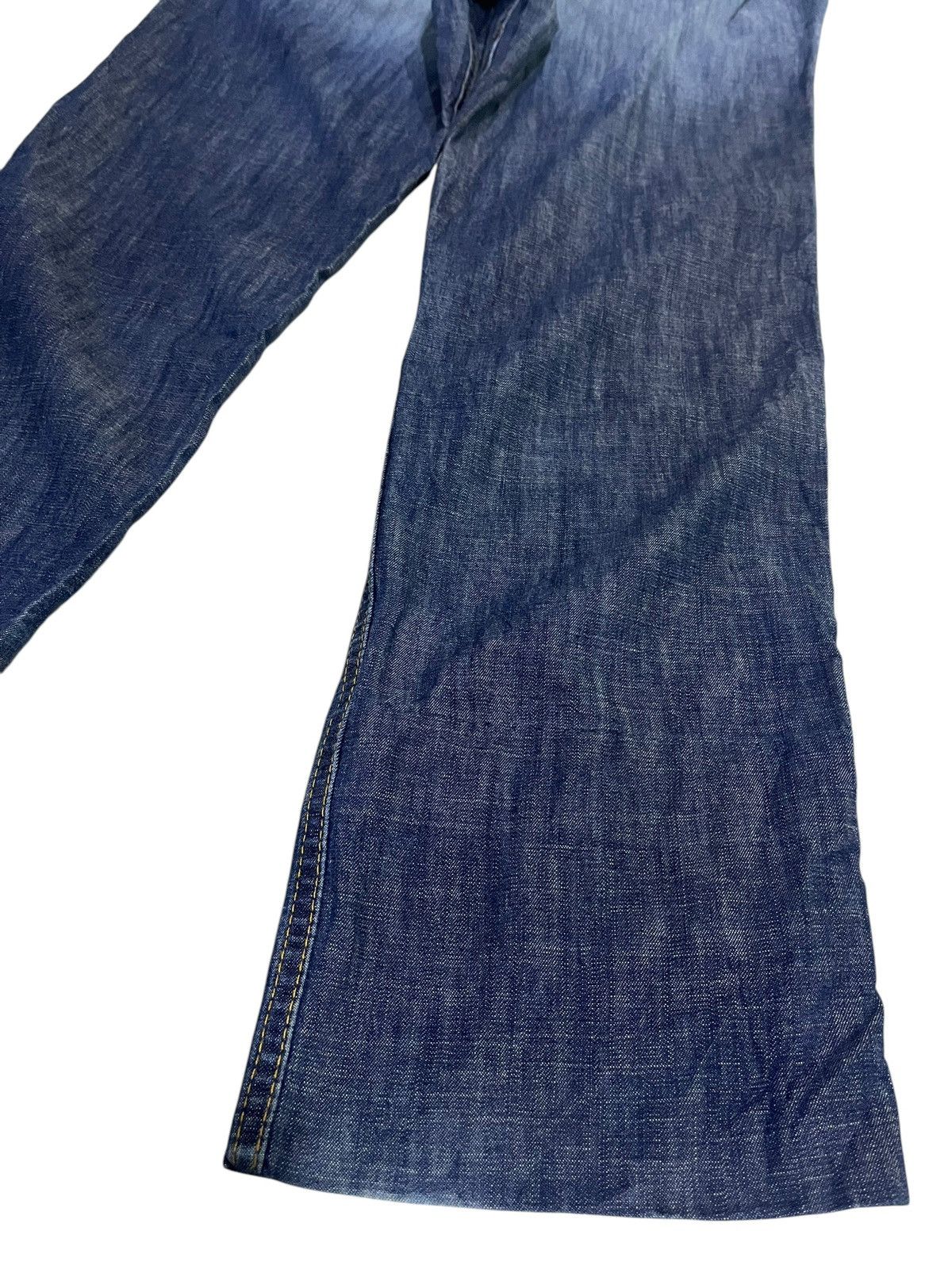 If Six Was Nine × Japanese Brand × True Religion VINTAGE TRUE RELIGION ROMAN PHOENIX WASHED BLUE JEANS Size US 32 / EU 48 - 12 Thumbnail
