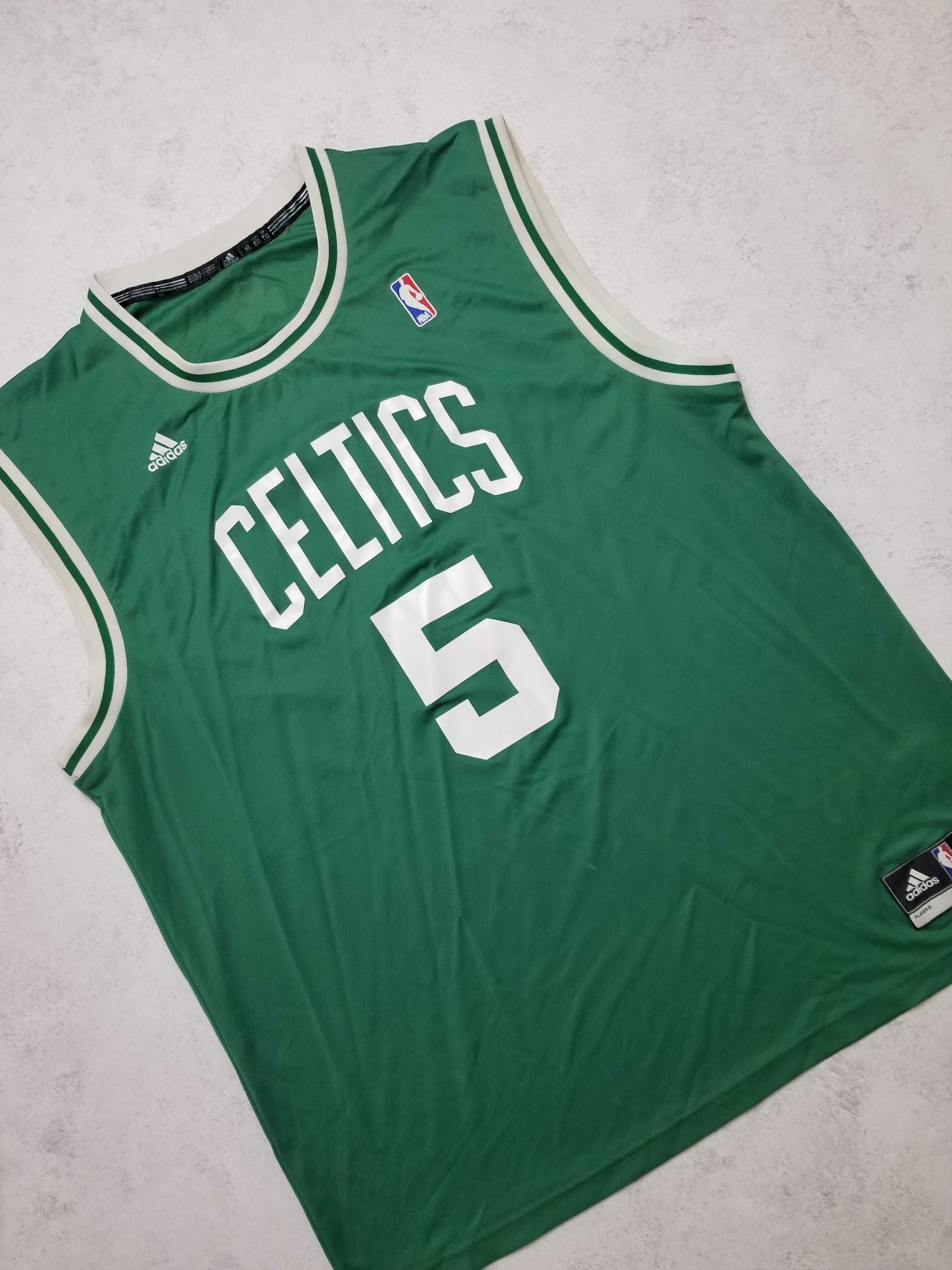 Adidas Adidas Boston Celtics #5 Kevin Garnett NBA Jersey Size US XL / EU 56 / 4 - 17 Thumbnail