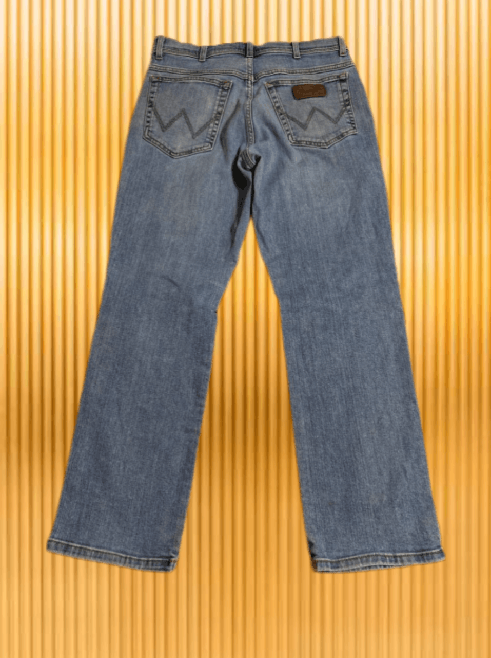 Vintage × Wrangler Wrangler 1947 BAGGY VINTAGE SELVEDGE DENIM Jeans Pants Size US 34 / EU 50 - 1 Thumbnail