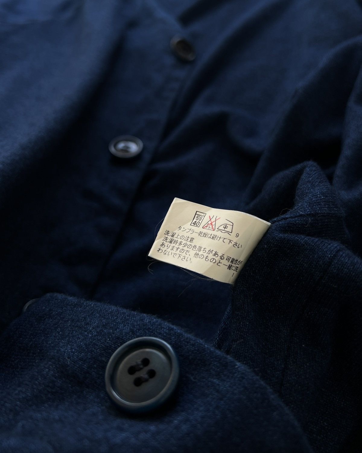 Blue Blue Japan × Indigo BLUE BLUE INDIGO CARDIGAN SHIRT🇯🇵 Size US S / EU 44-46 / 1 - 10 Thumbnail