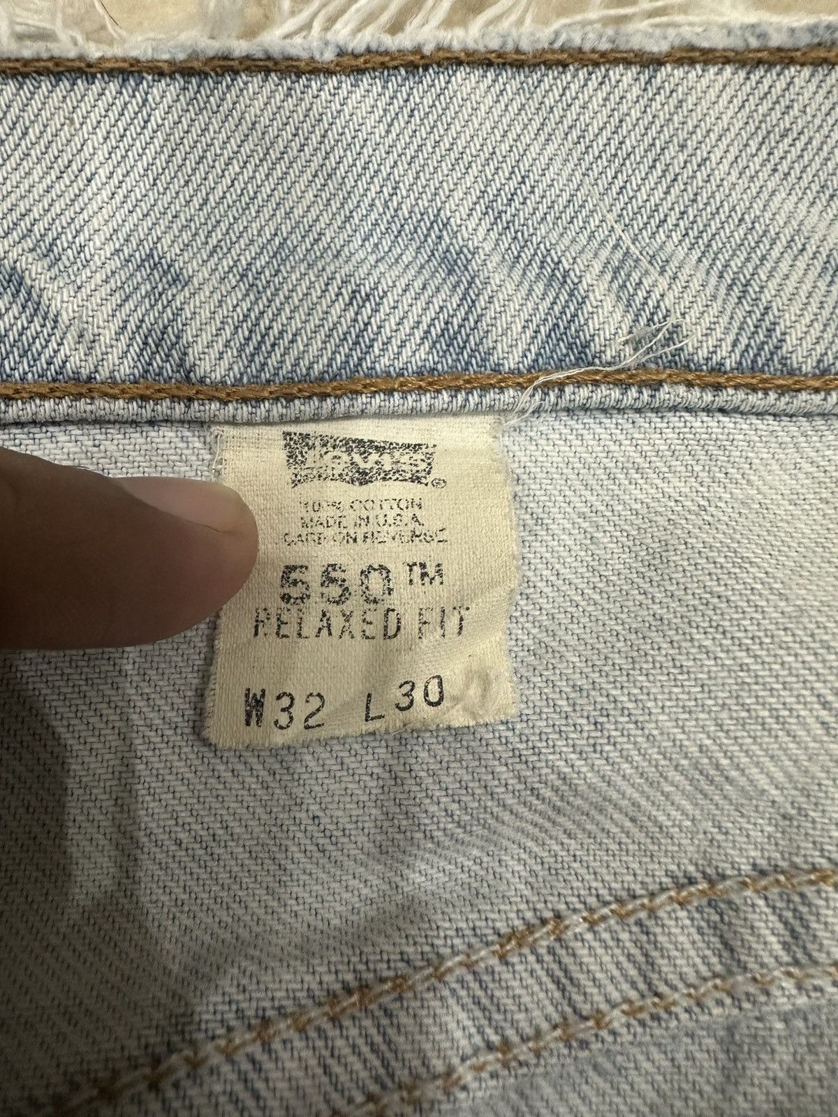 Levi's Vintage X 550 X Levis Size US 32 / EU 48 - 16 Thumbnail