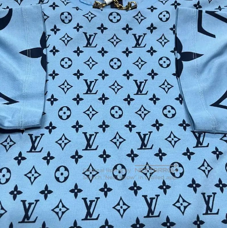 Louis Vuitton Louis Vuitton Blue Cotton T. Size XS / US 0-2 / IT 36-38 - 5 Thumbnail
