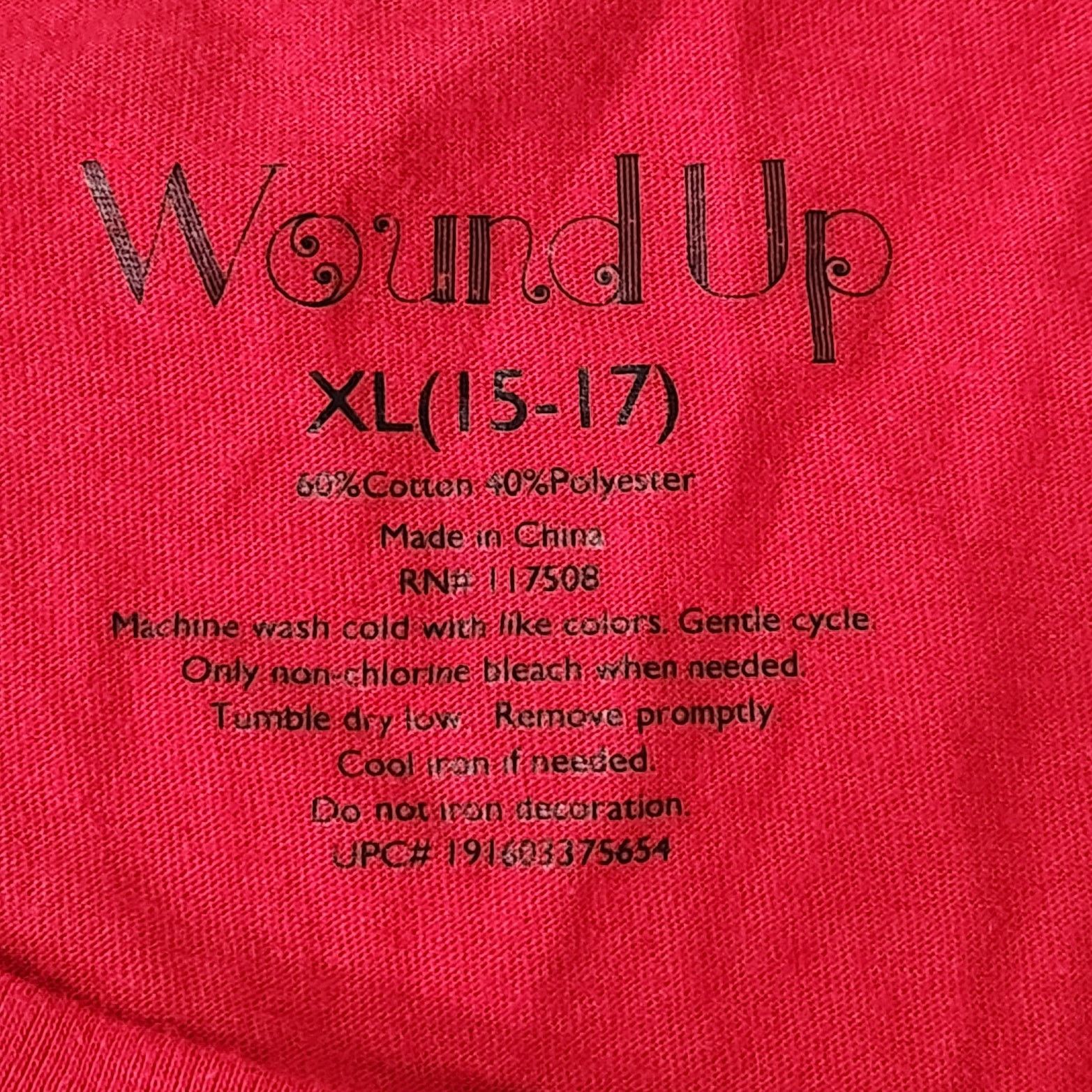 Other Wound Up Red Gray Be Naughty Save Santa A Trip Top XL 15 17 Size XL / US 12-14 / IT 48-50 - 4 Thumbnail