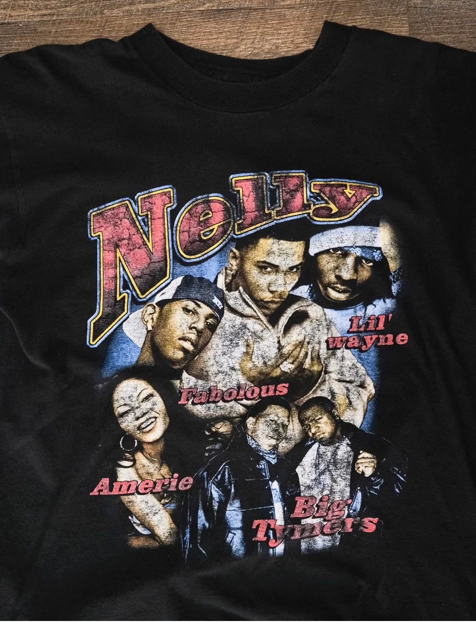 Vintage ‘02 Nelly Tour Shirt Size US M / EU 48-50 / 2 - 2 Thumbnail