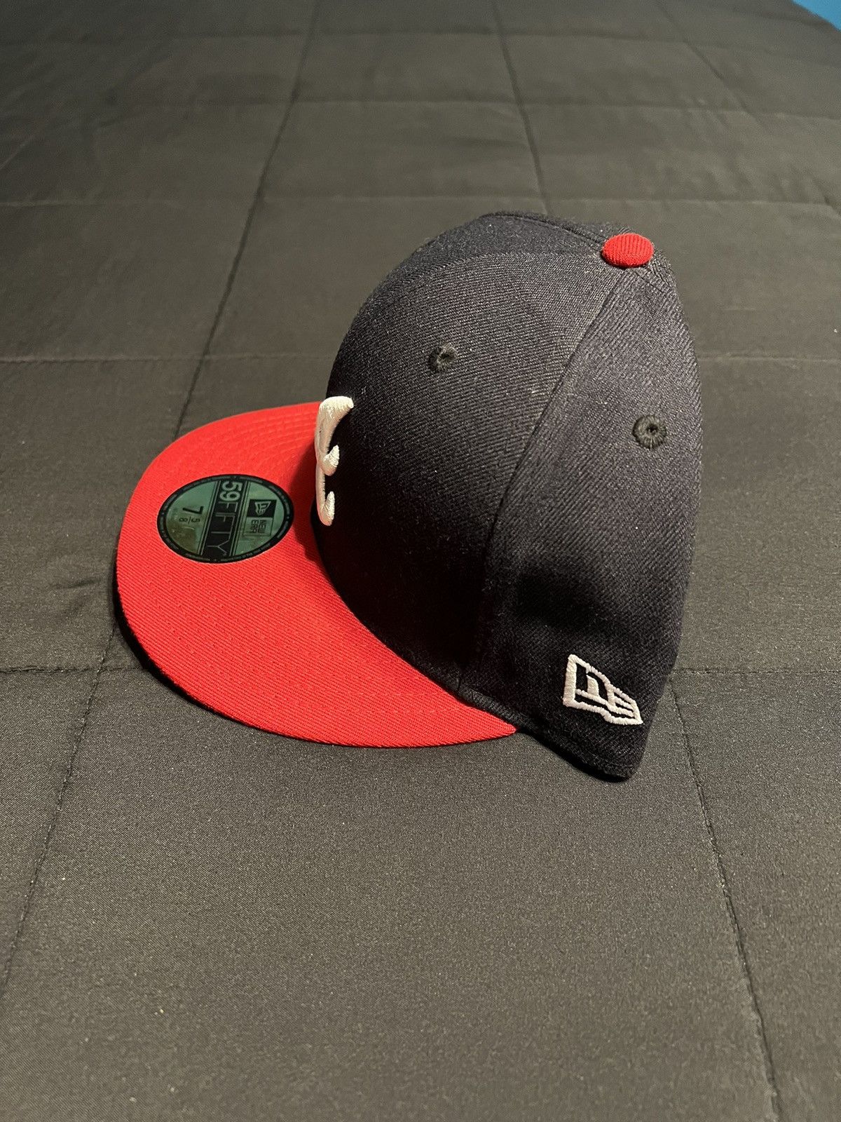 MLB × MyFitteds × New Era Atlanta Braves Fitted Hat Size ONE SIZE - 2 Thumbnail