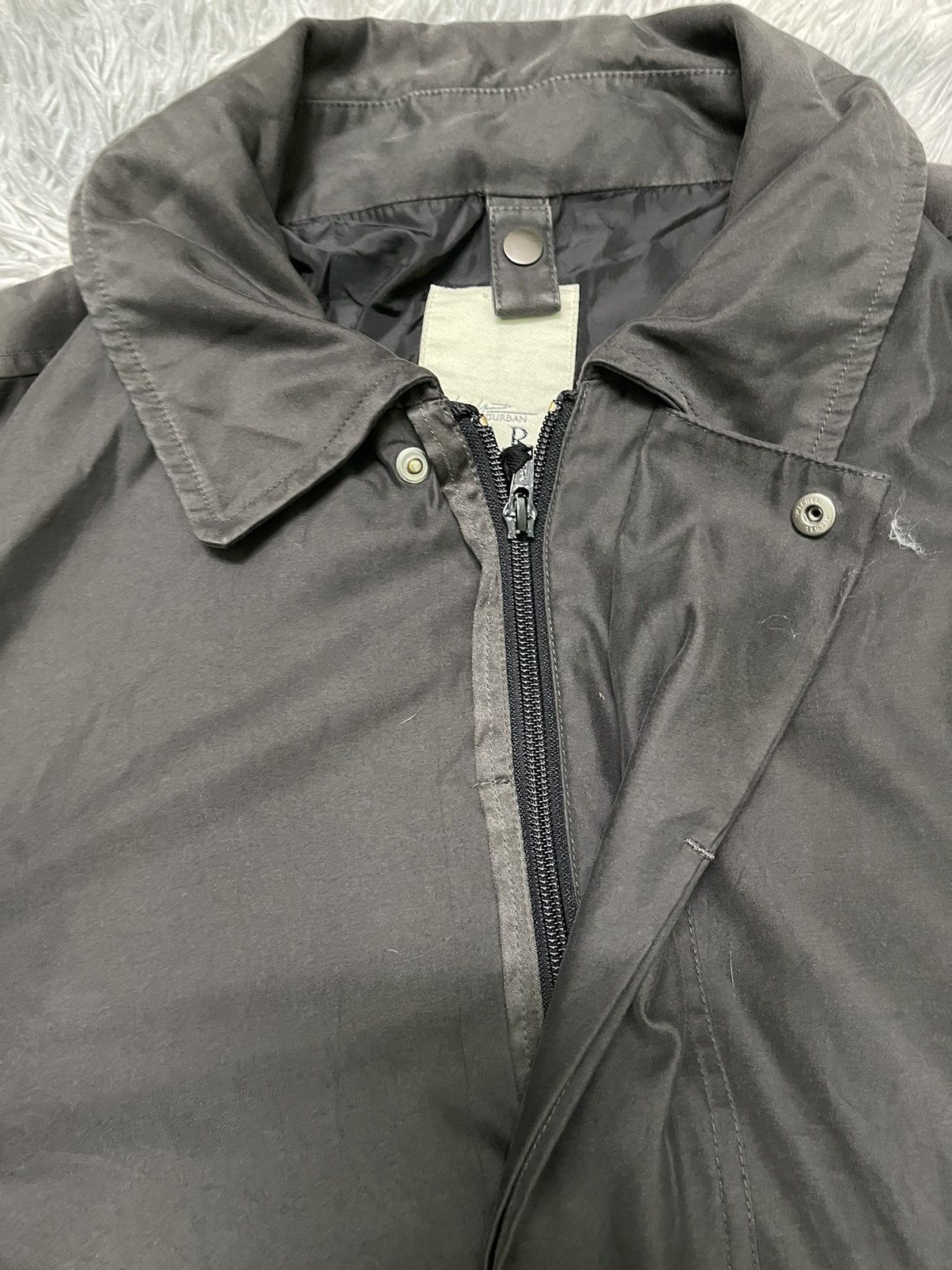Yohji Yamamoto 90s YOHJI YAMAMOTO LONG JACKET OVERALL FADED Size US XL / EU 56 / 4 - 6 Thumbnail