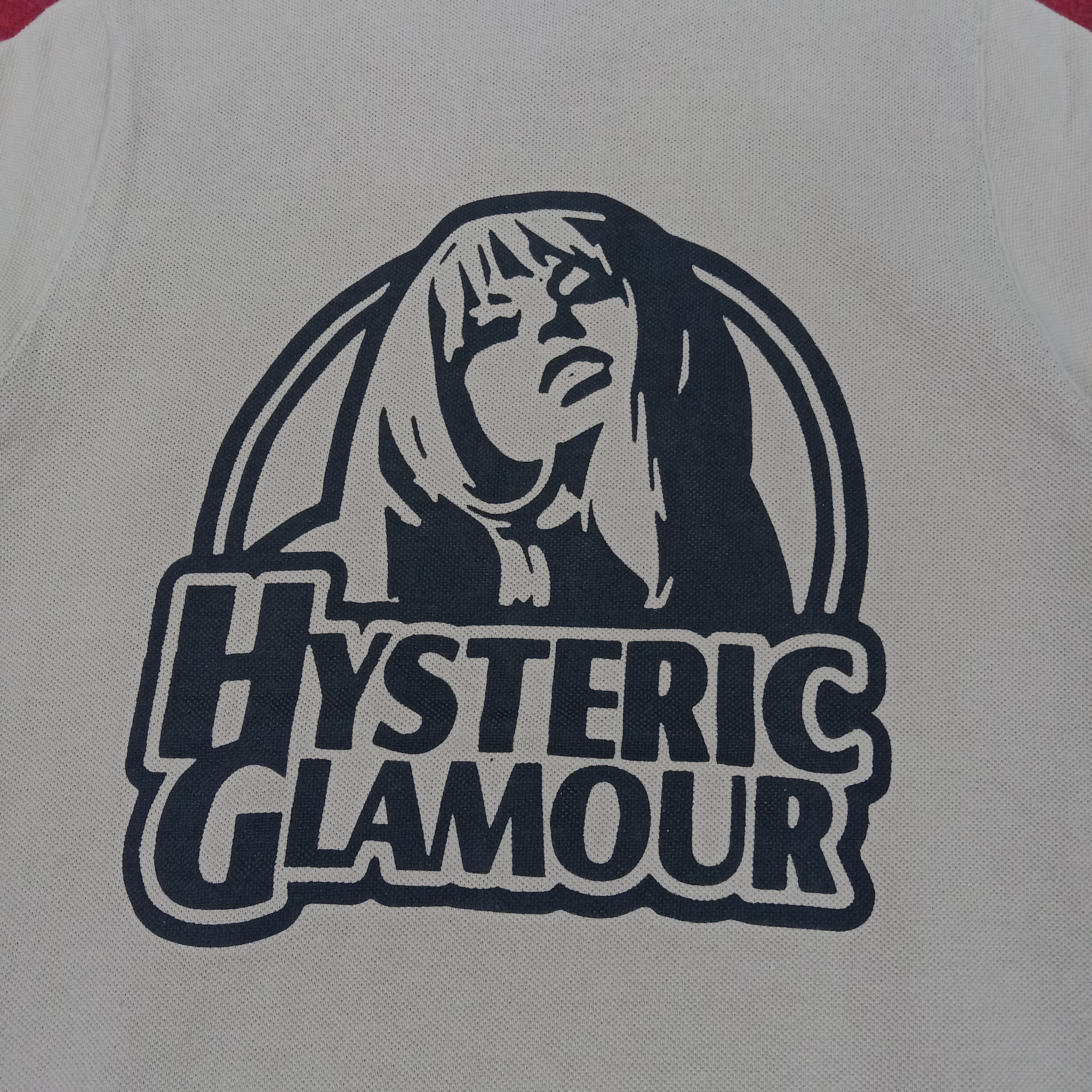 Hysteric Glamour × Japanese Brand × Vintage Hysteric Glamour Streetwear Casual Style Custom Art Polos Size US XS / EU 42 / 0 - 2 Thumbnail