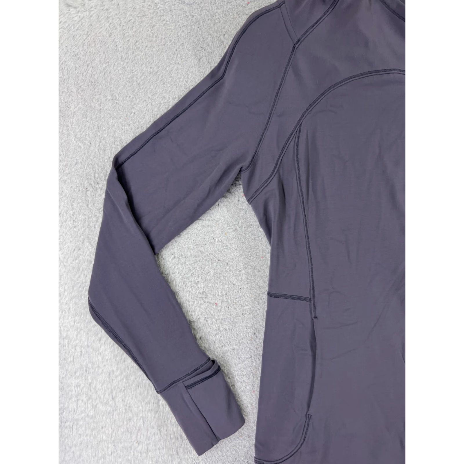 Lululemon Lululemon Hoodie Sweater Women 8 Gray Purple Every Journey Office Workwear Size M / US 6-8 / IT 42-44 - 3 Thumbnail