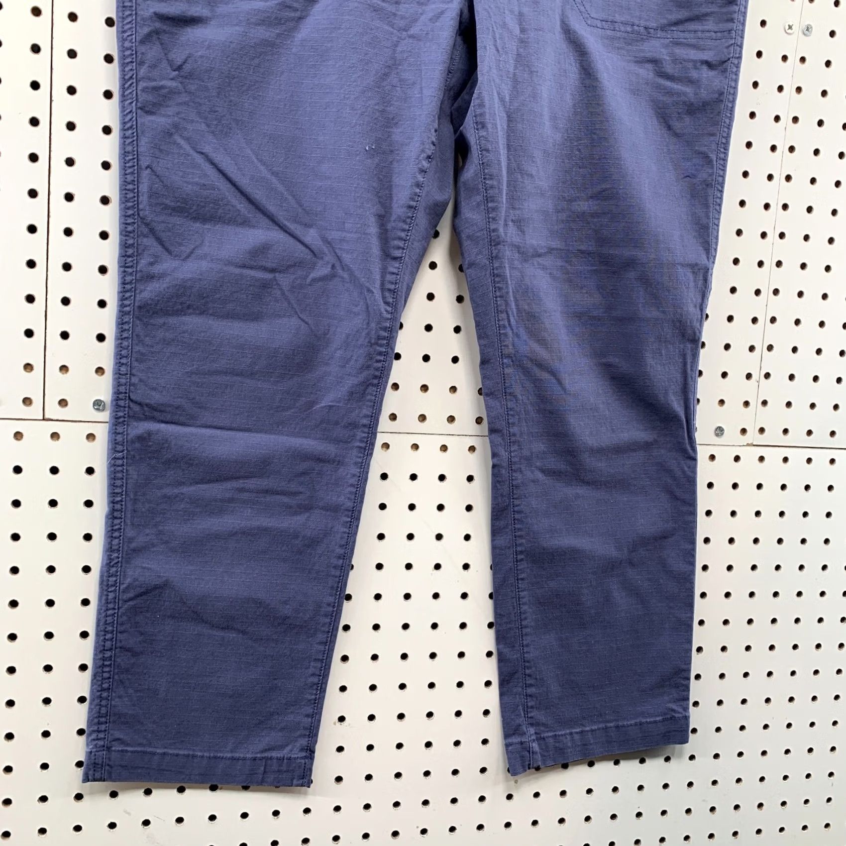 Eddie Bauer Eddie Bauer Rip Stop Ankle Pants Womens 10 Blue High Rise Straight 34x25 NWT Size 32" / US 10 / IT 46 - 4 Thumbnail