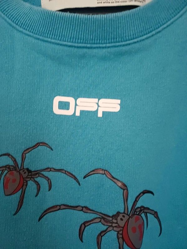 Off-White Off-White SS20 Arachno Arrow "Sky Blue" Sweater Size US XL / EU 56 / 4 - 7 Thumbnail