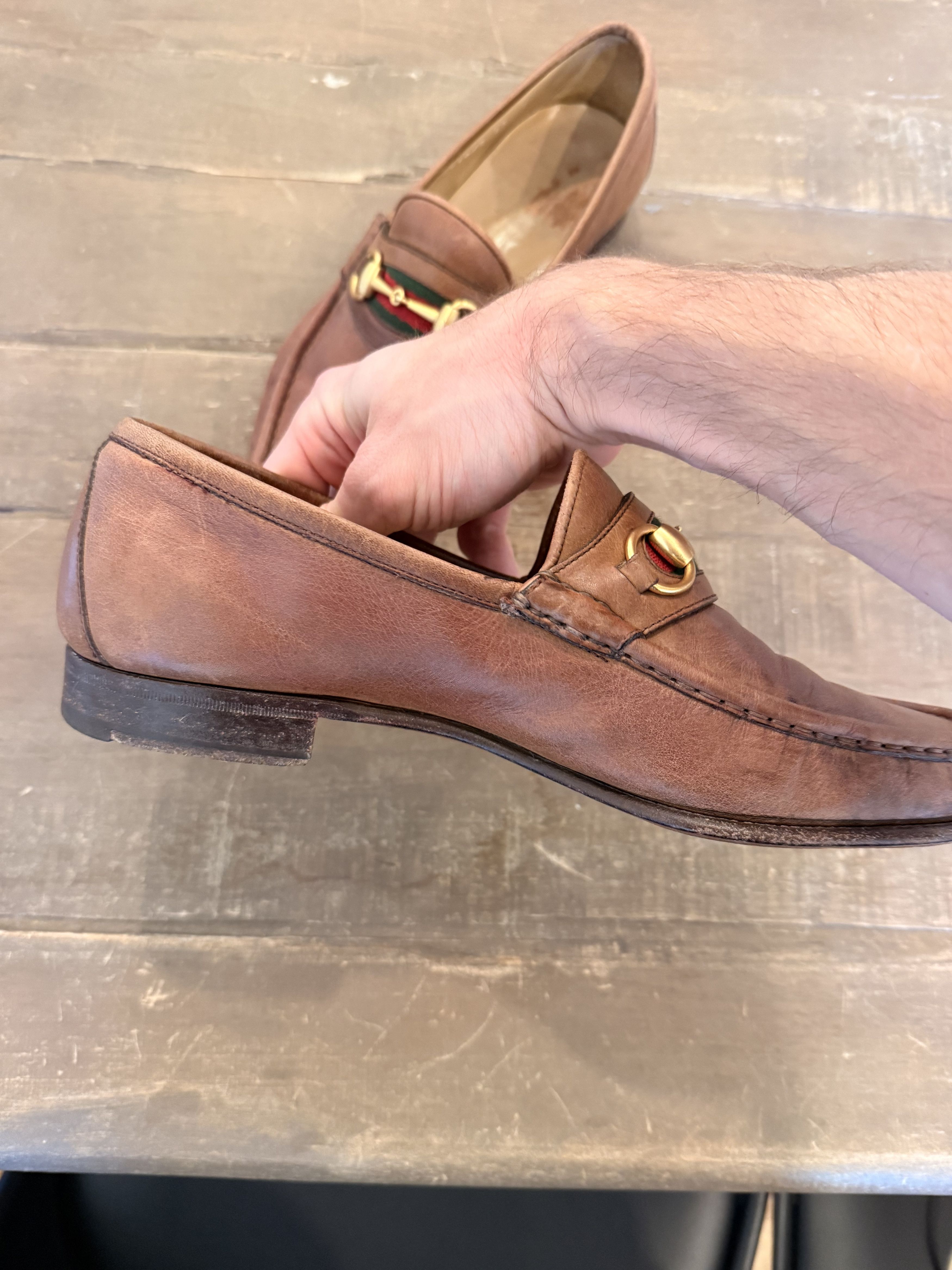 Gucci Beautiful horsebit loafers Size US 10 / EU 43 - 5 Thumbnail