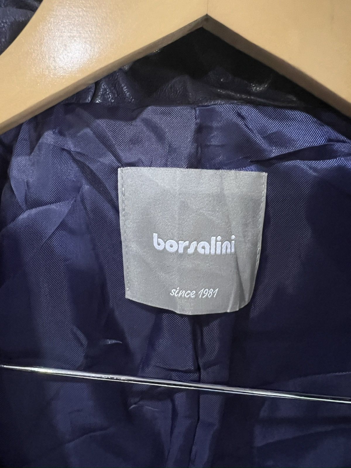 Other 🔥Borsalini Italy Leather Zipper Jacket Size XS / US 0-2 / IT 36-38 - 11 Thumbnail