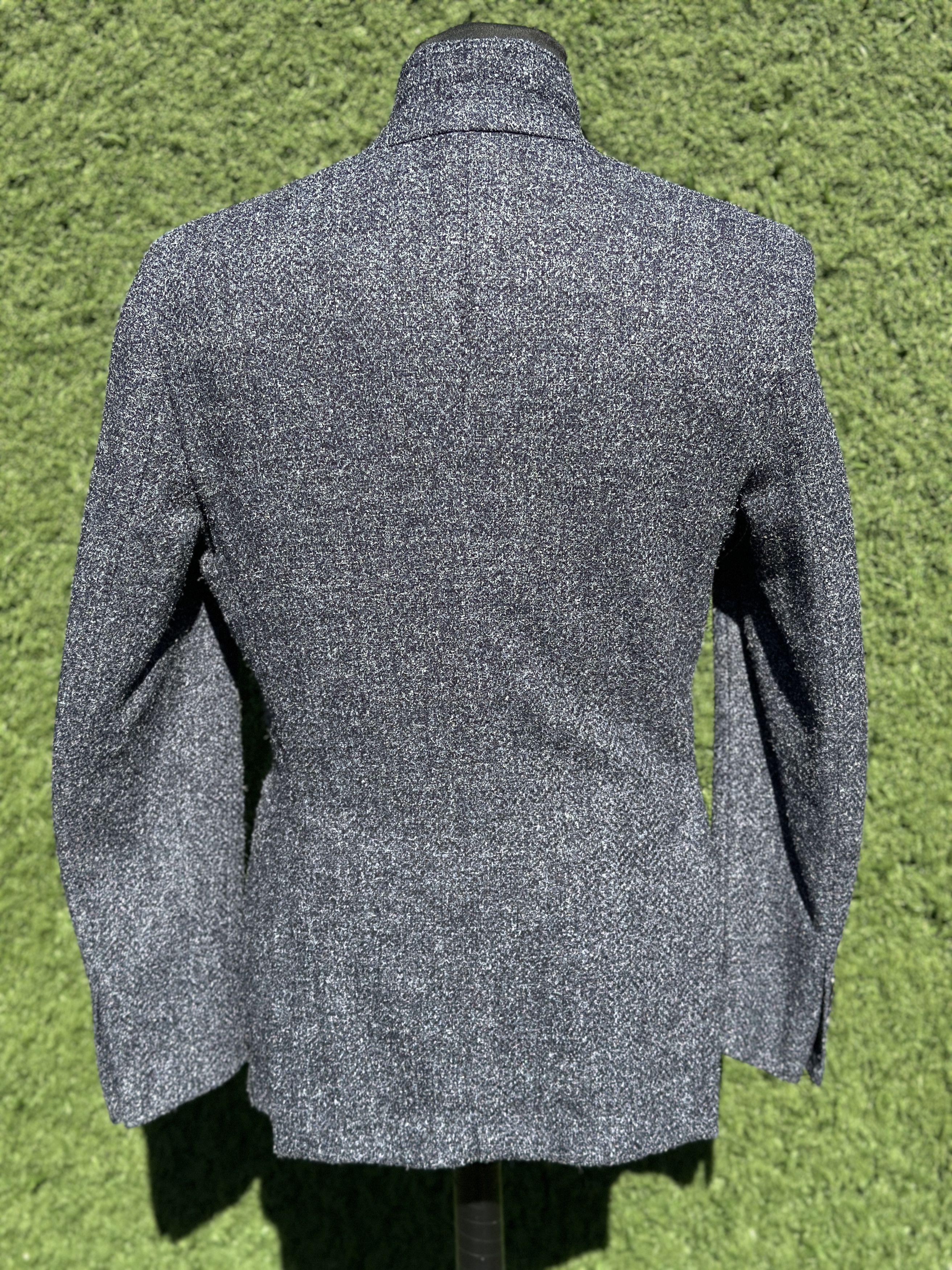 Boglioli Boglioli K-Jacket Bouclé Tweed 2 Button Patch Pockets 48R Size 48R - 4 Thumbnail