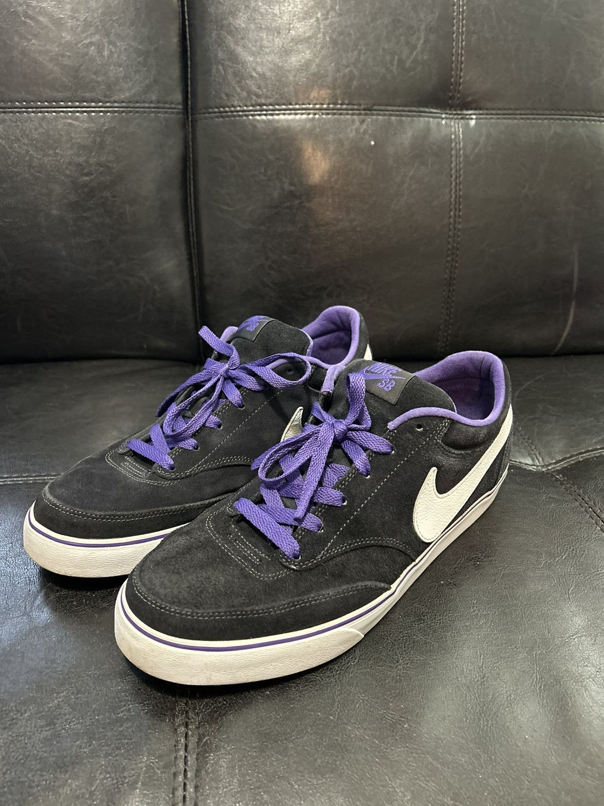 Nike SB Nike sb zoom harbor black/ purple Size US 11 / EU 44 - 2 Thumbnail