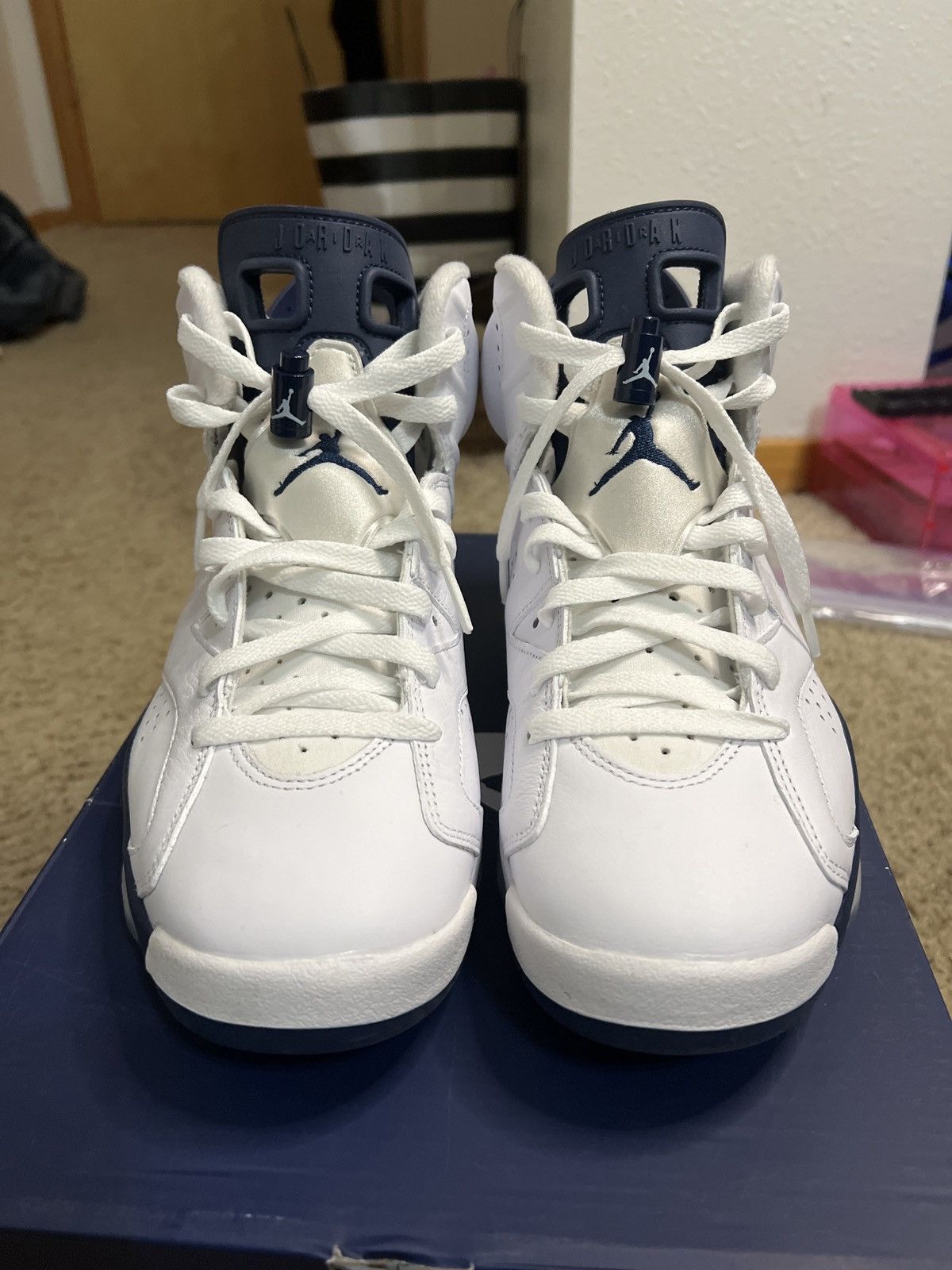Jordan Brand × Nike Jordan 6 Midnight Navy Size US 8.5 / EU 41-42 - 5 Thumbnail