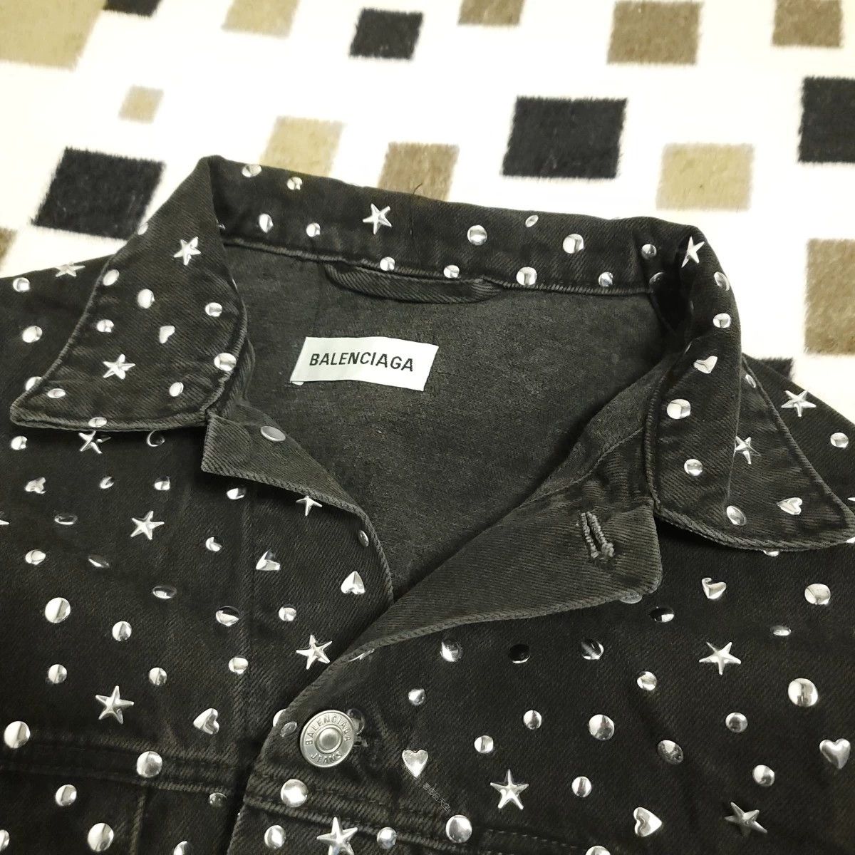 Balenciaga balenciaga denim jacket for men size S Size US S / EU 44-46 / 1 - 2 Thumbnail