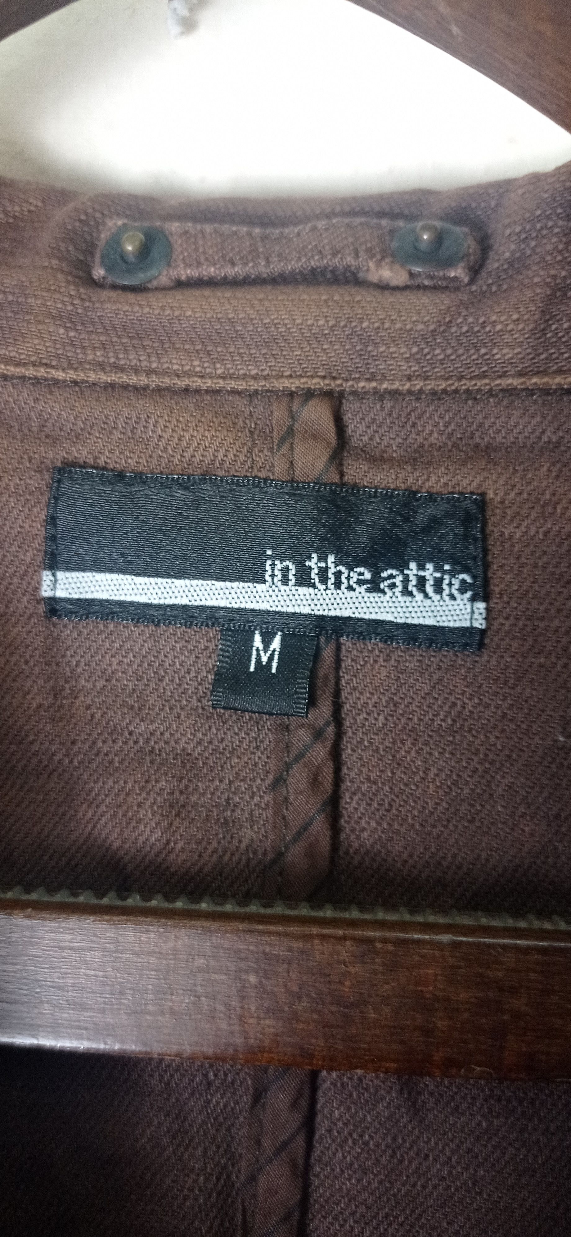 In The Attic Japanese Brand In the attic Homme denim Jacket Punk style Size US M / EU 48-50 / 2 - 5 Thumbnail