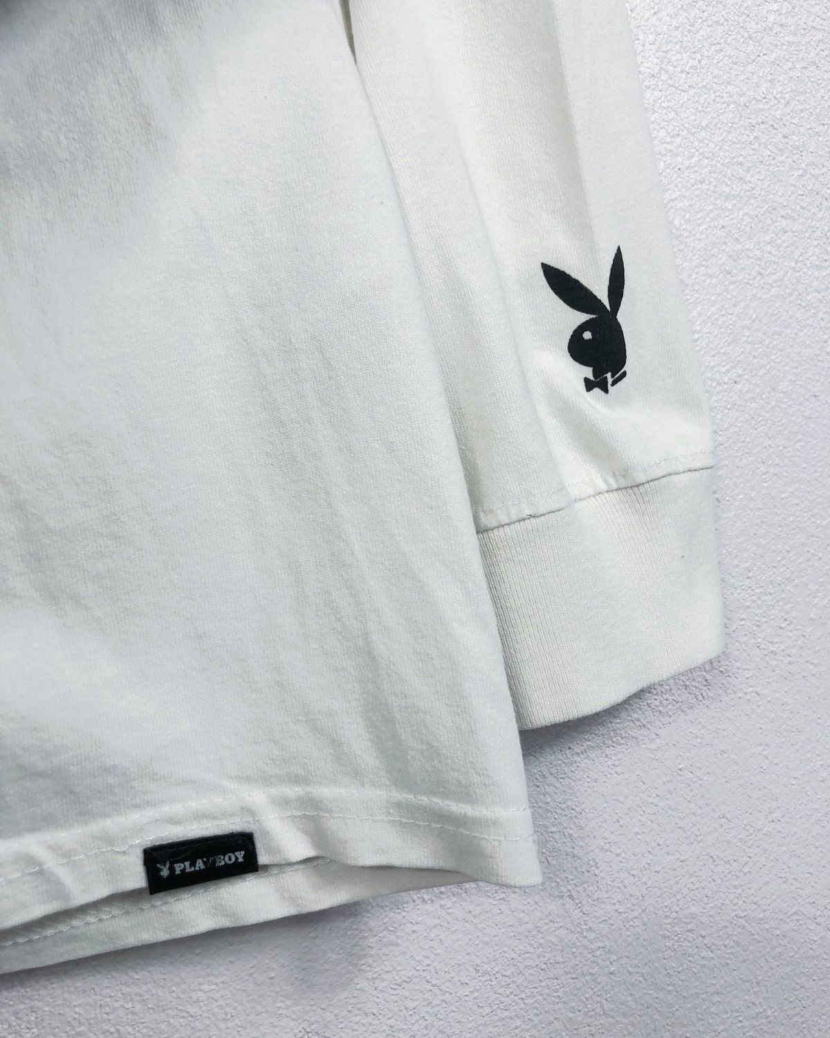 Playboy Rare Vintage Playboy Spellout LS Tee Size US XXL / EU 58 / 5 - 6 Thumbnail