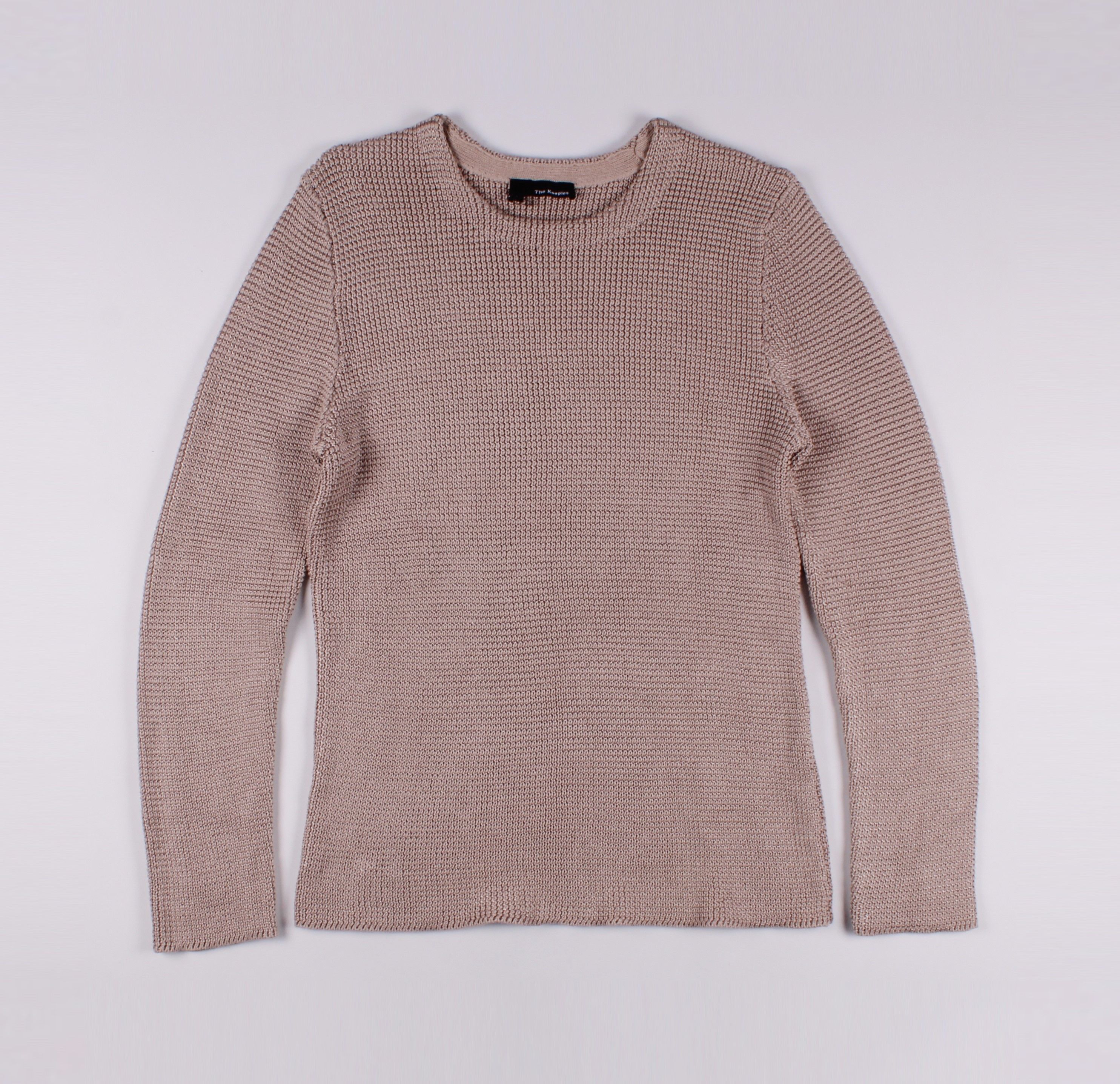 The Kooples The Kooples Knitted Cotton Beige Jumper Size US L / EU 52-54 / 3 - 1 Thumbnail