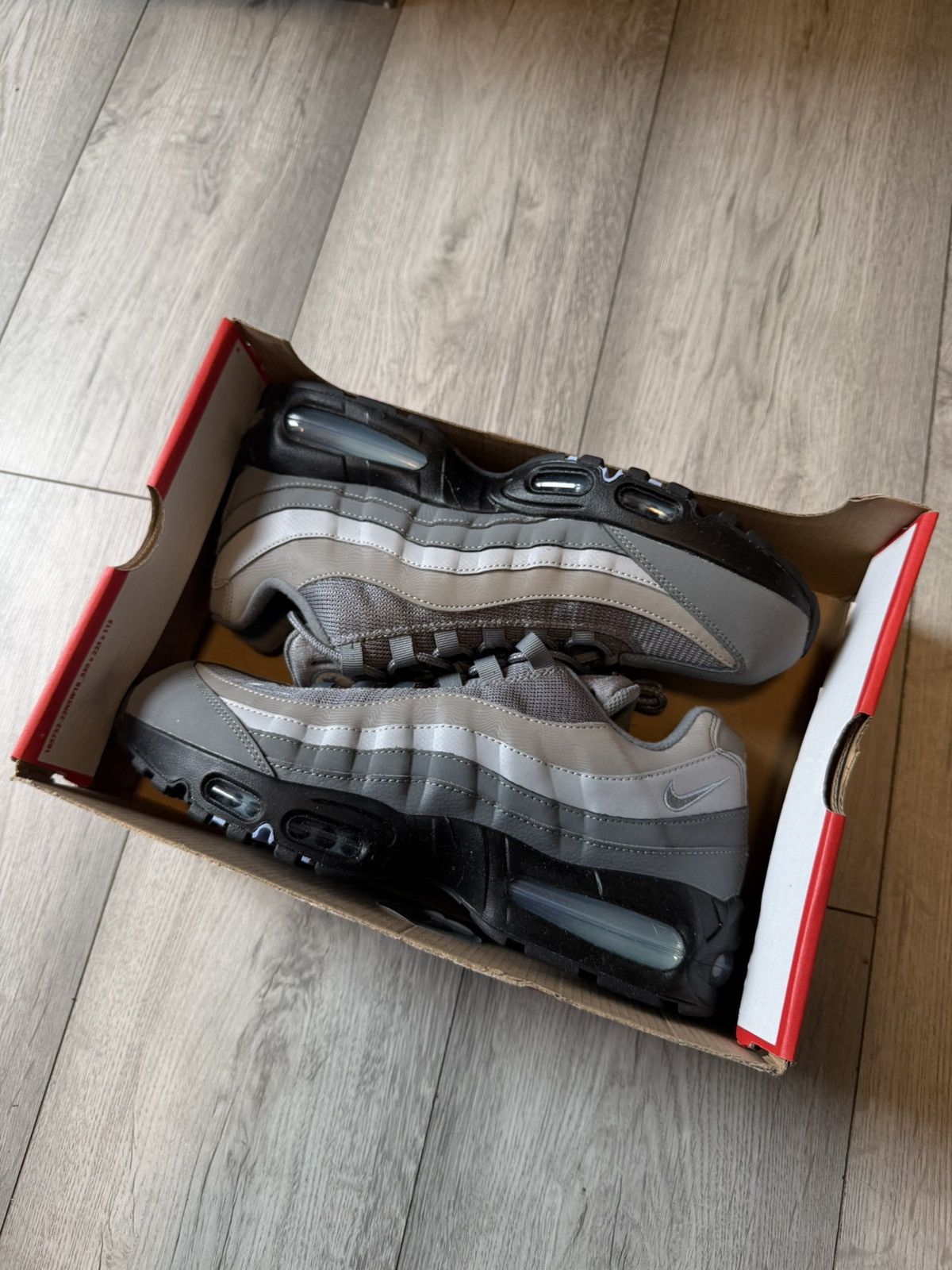 Nike Nike Air Max 95 OG Cool Grey Size US 11 / EU 44 - 2 Thumbnail