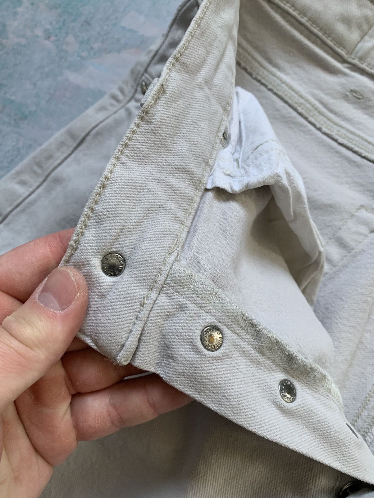Armani Armani Jeans Y2K Eco-Wash Casual Denim Pants Hype 2000s Size US 34 / EU 50 - 6 Thumbnail