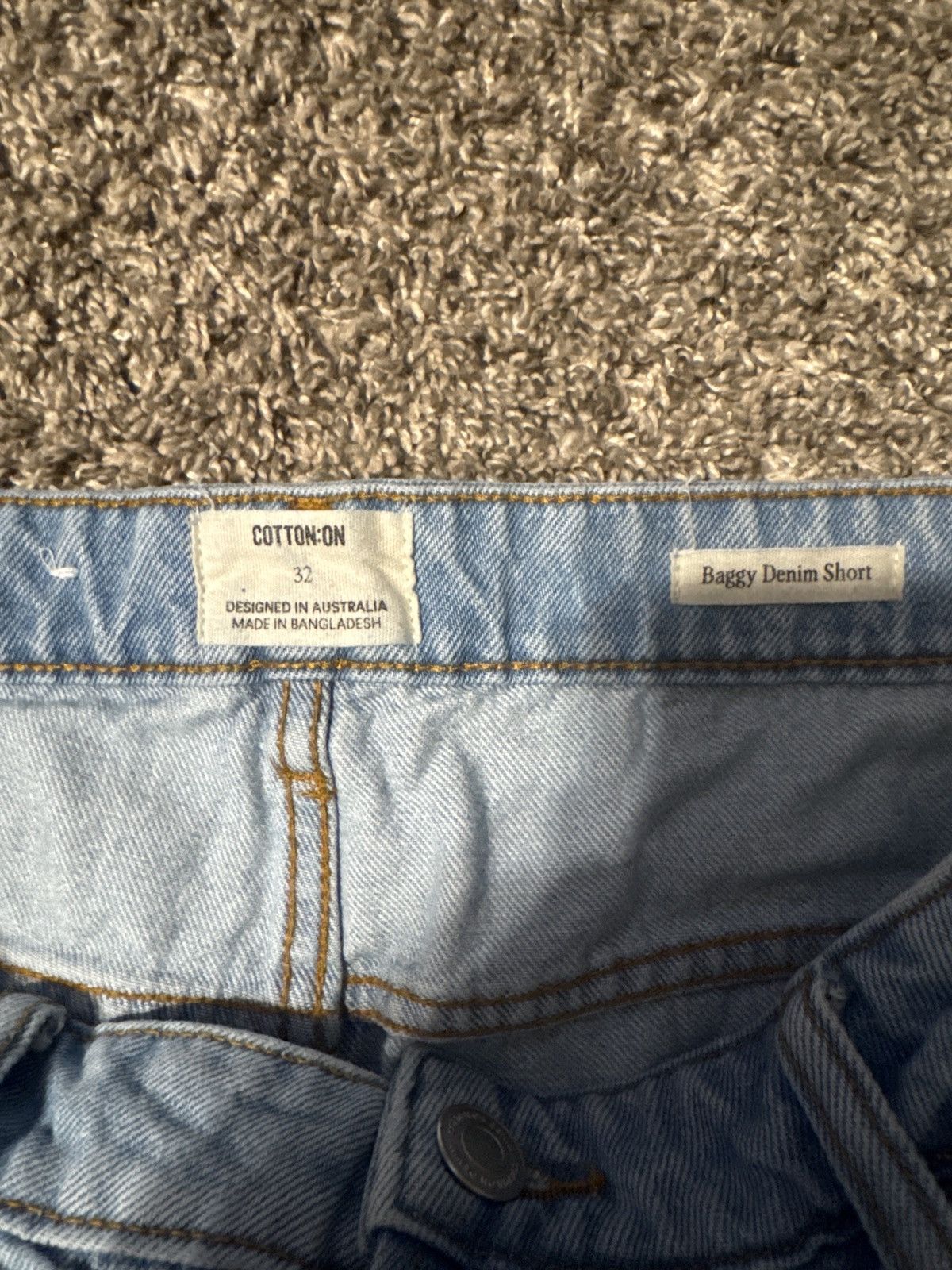 Cotton On Light Wash Jorts Size US 32 / EU 48 - 3 Thumbnail