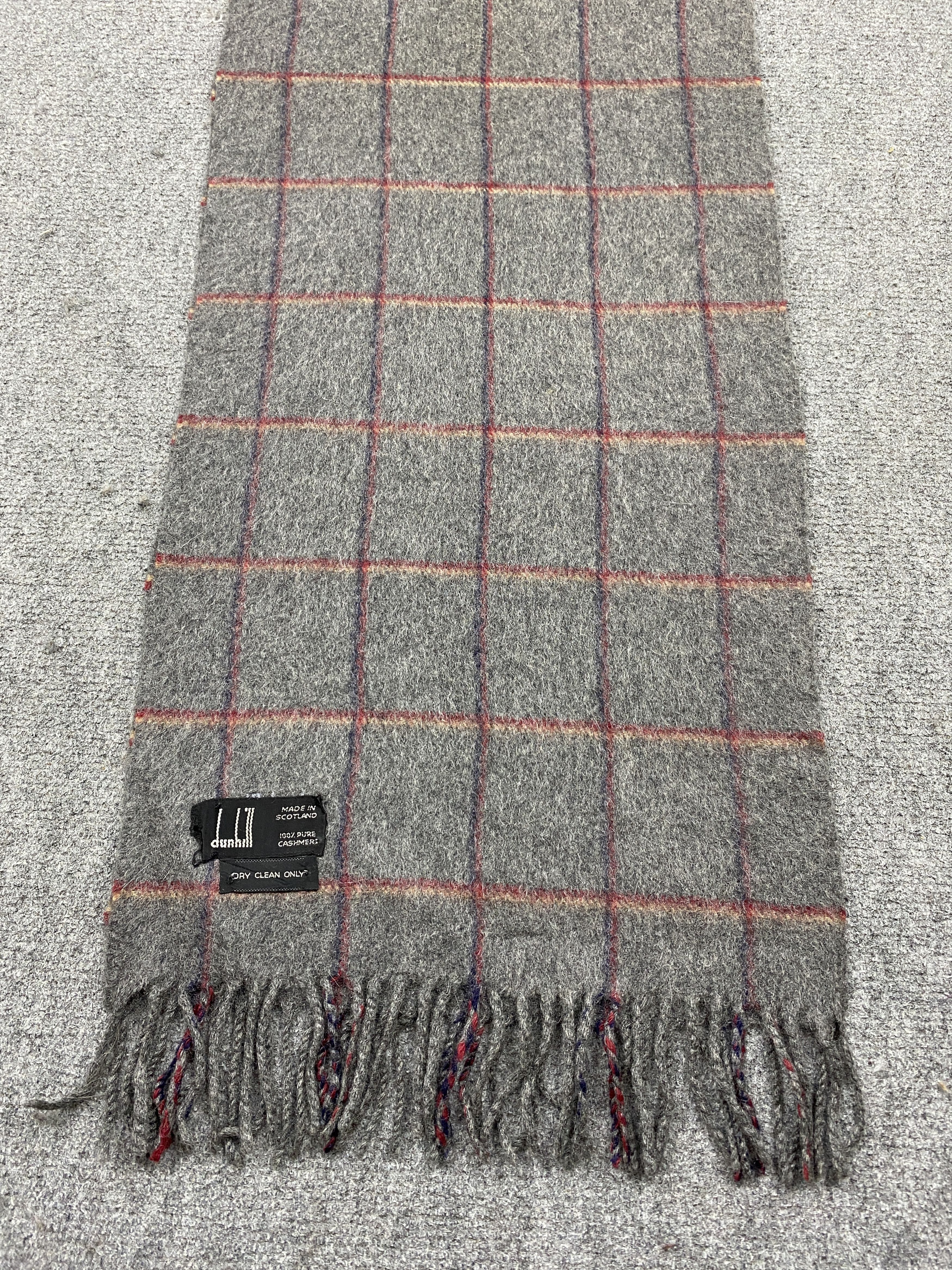 Alfred Dunhill Alfred Dunhill Scarf / Muffler / Neckwear SC0188 Size ONE SIZE - 4 Thumbnail