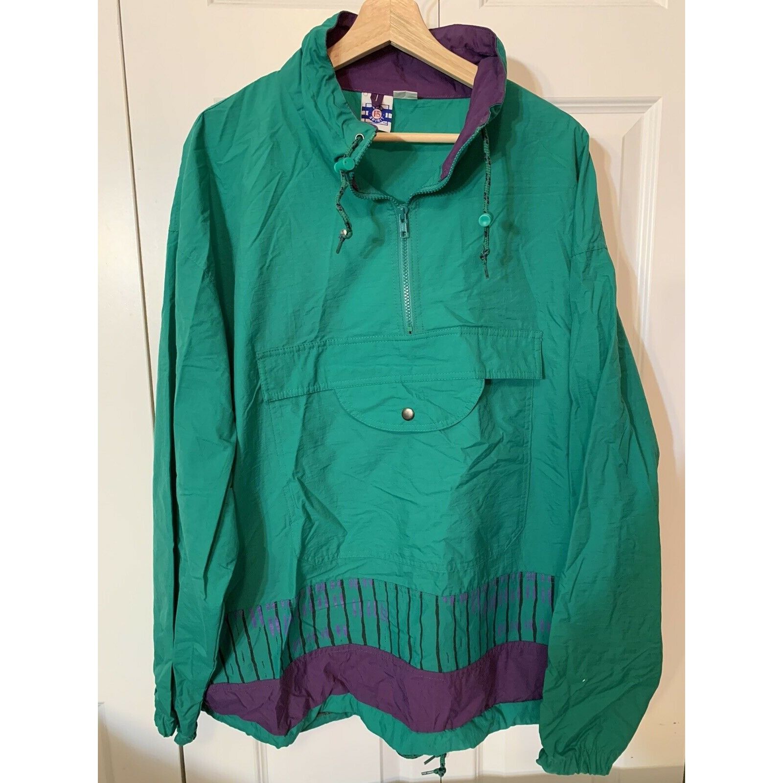 Other Vtg Pro Spirit Men’s Sz XL Green Anorak Pullover 1/2 Zip Jac Size US XL / EU 56 / 4 - 3 Thumbnail